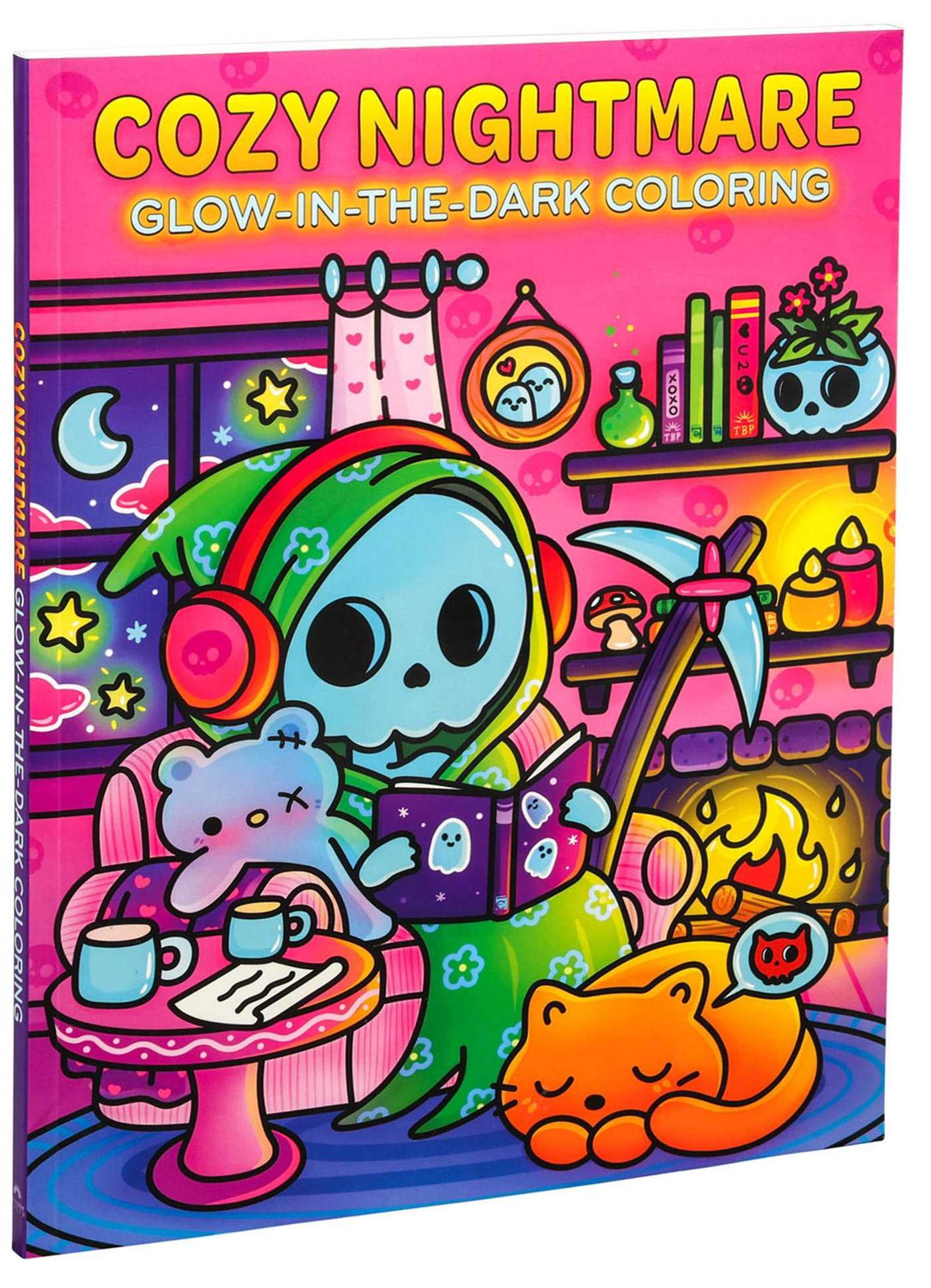 Cozy Nightmare Glow-in-the-Dark Coloring