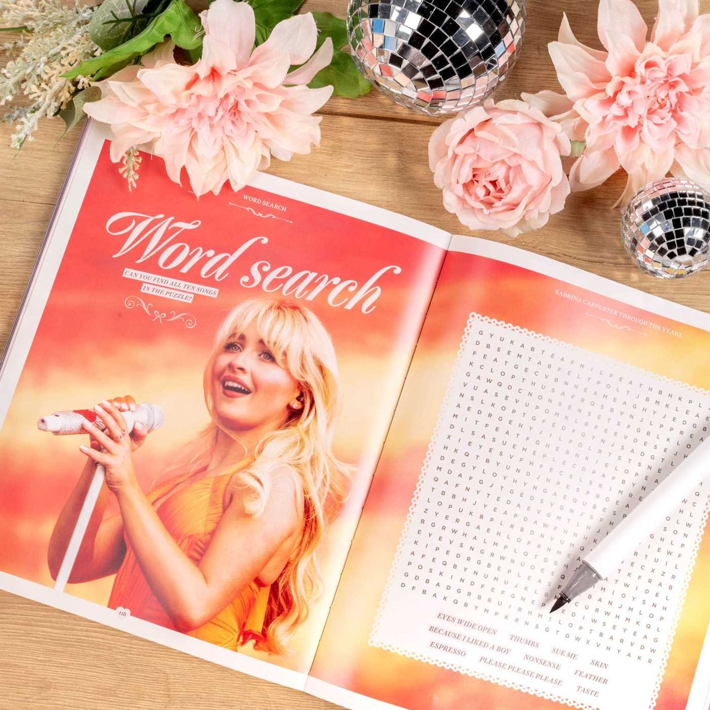 Sabrina Carpenter Through the Years Fan Book
