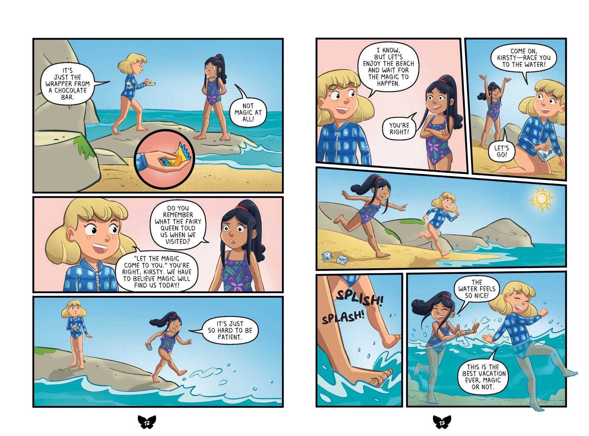 Rainbow Magic Rainbow Fairies #2: Amber the Orange Fairy Graphic Novel