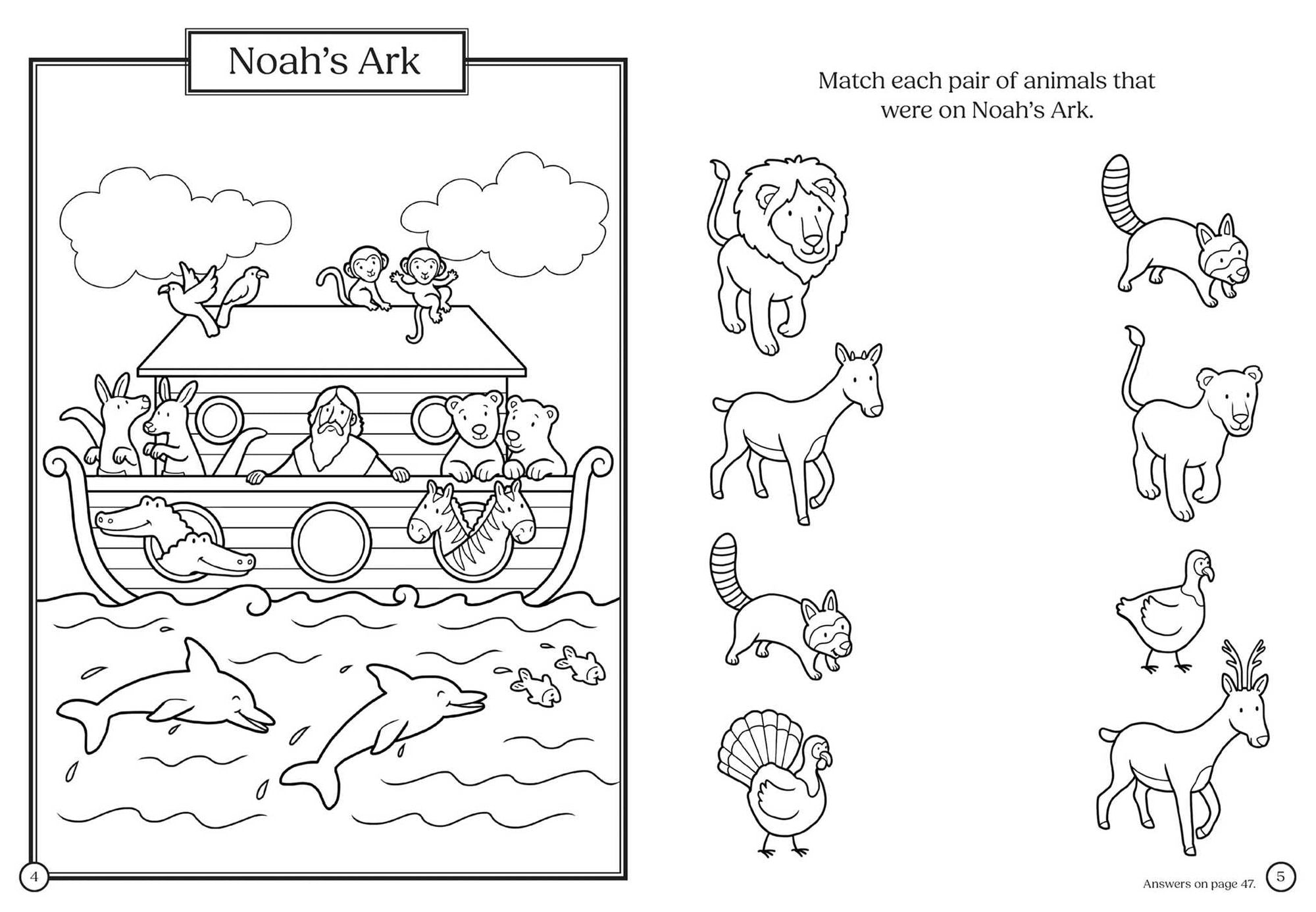 My First Bible Stories Coloring & Activity Book with 4 Crayons and 50+ Stickers