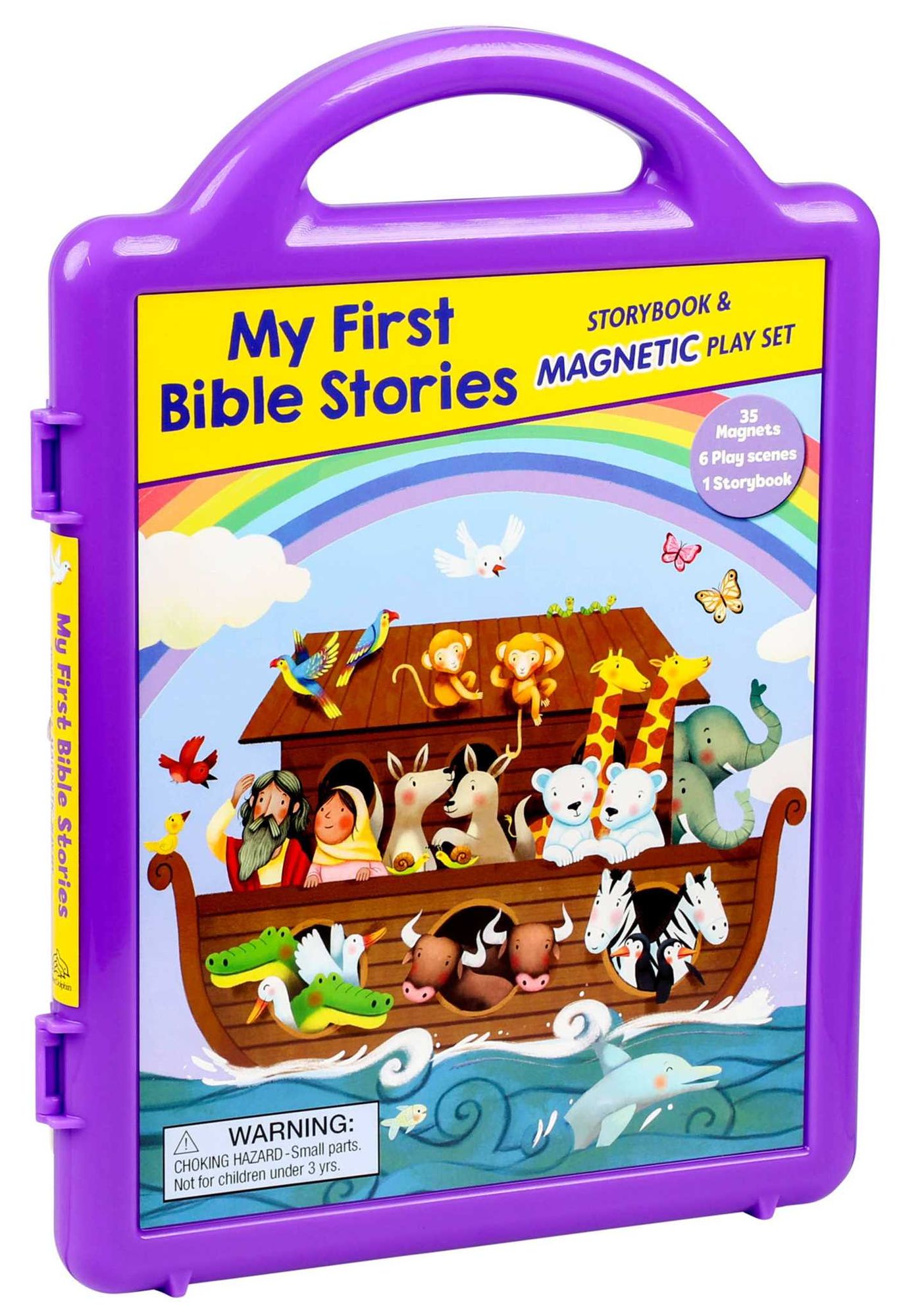 My First Bible Stories: Storybook & Magnetic Play Set