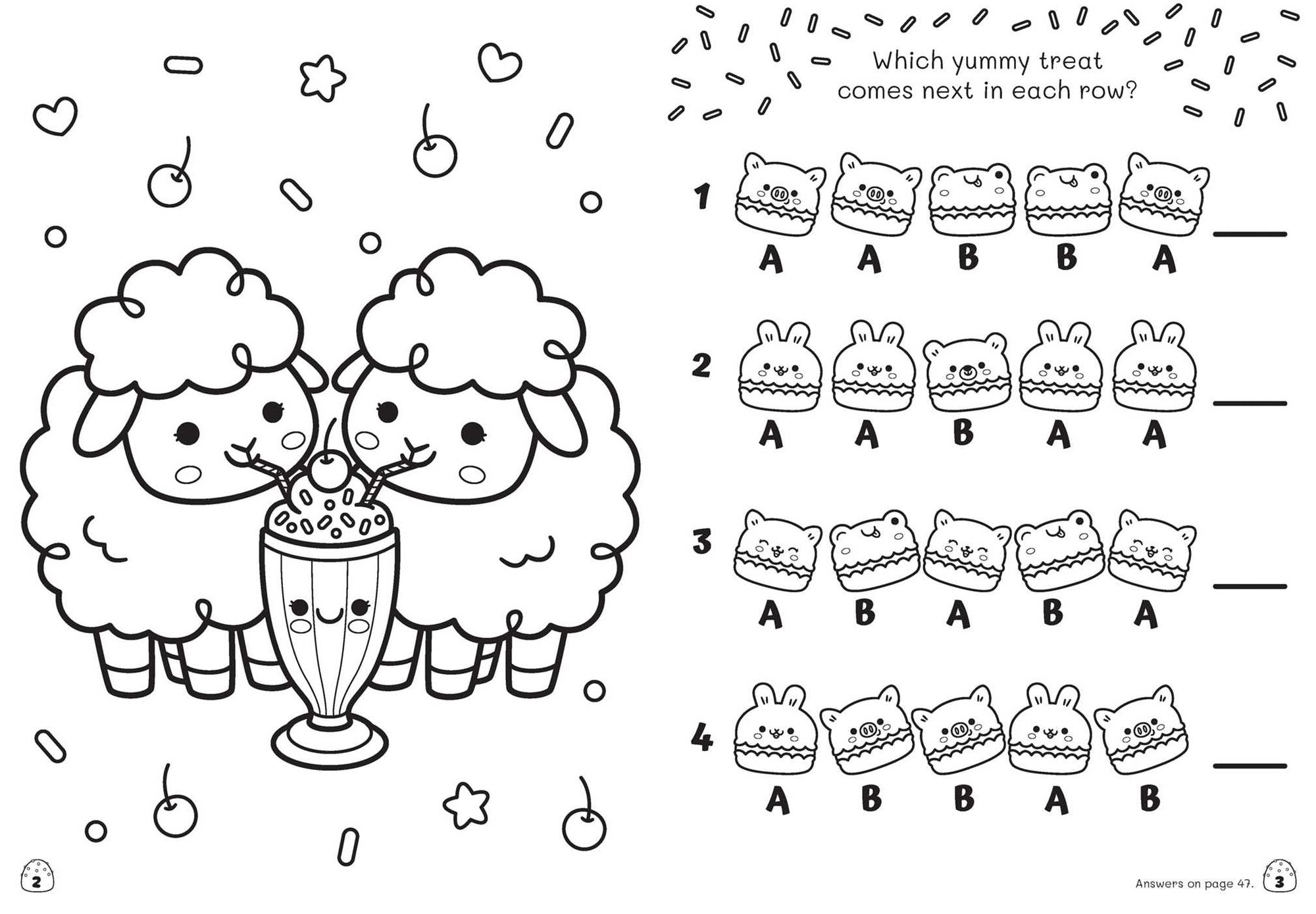 Super Yummy! Coloring & Activity Book with 4 Confetti Crayons and 50+ Stickers