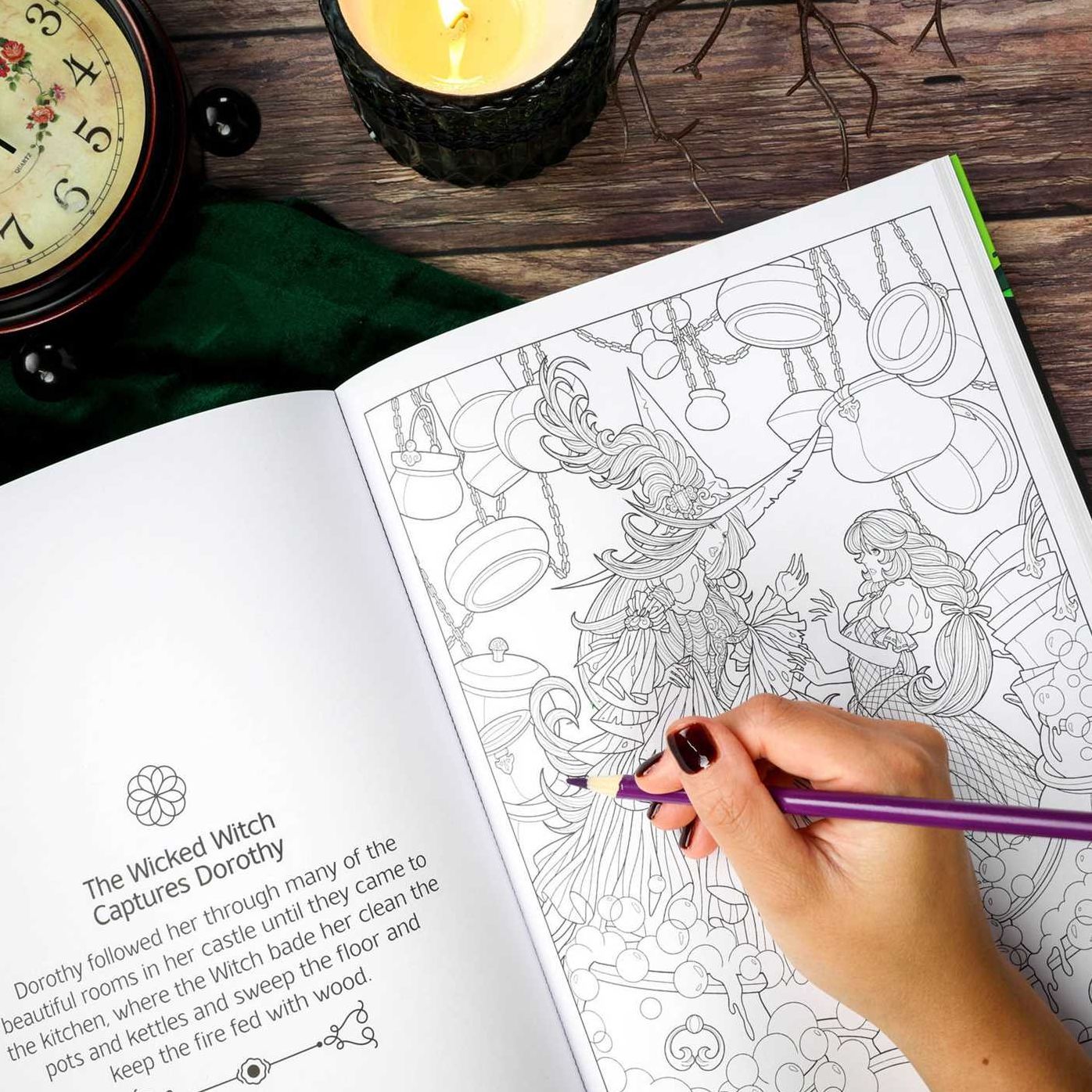 The Wicked Witch of Oz Coloring Book