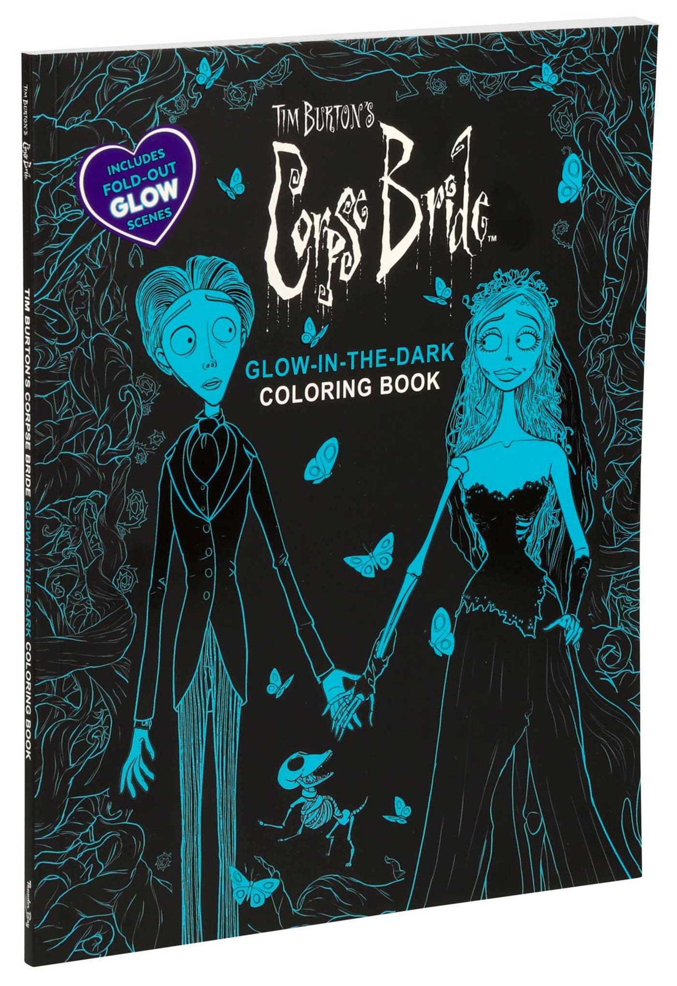 Tim Burton's Corpse Bride Glow-in-the-Dark Coloring Book