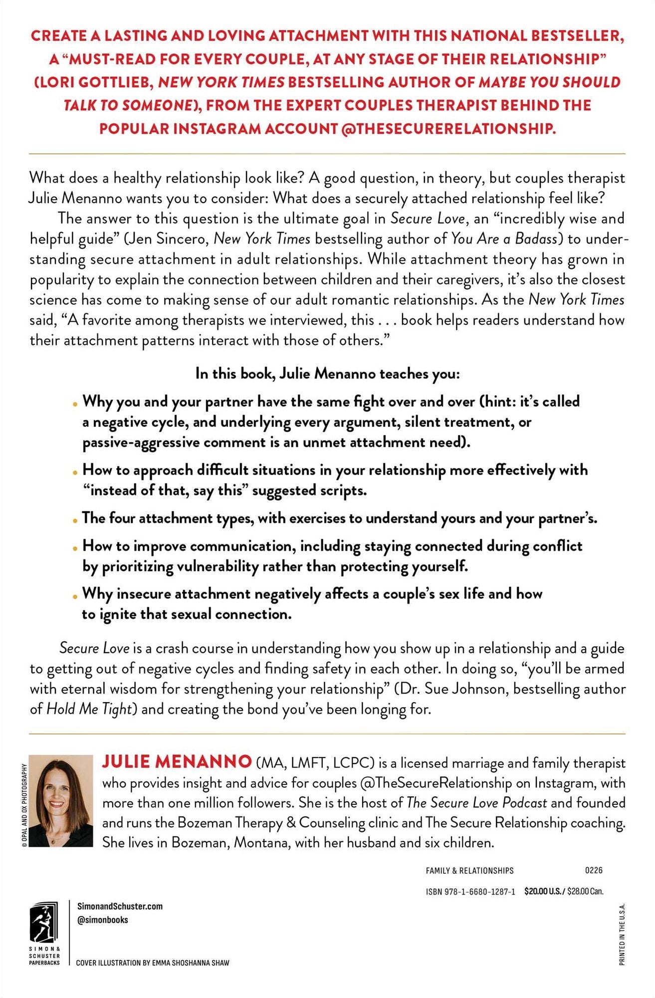 Secure Love: Create a Relationship That Lasts a Lifetime