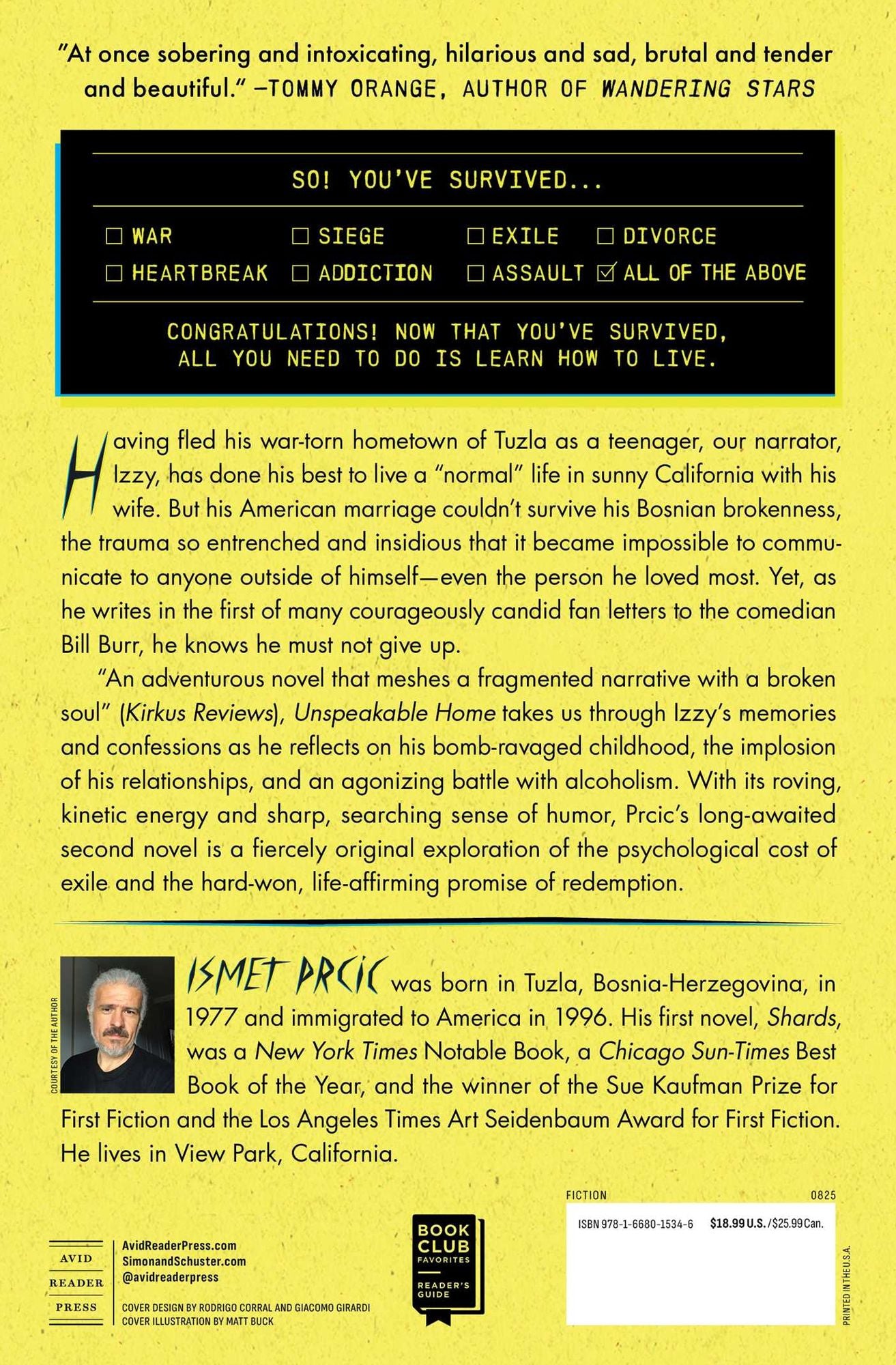 Unspeakable Home: A Novel