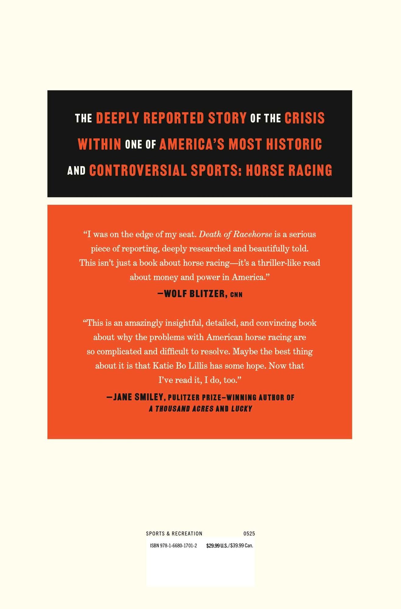 Death of a Racehorse: An American Story