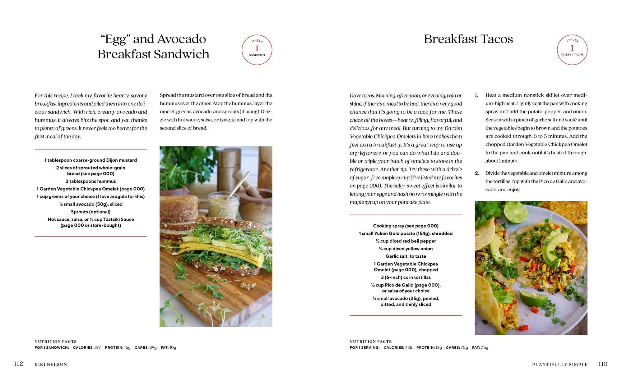 Plantifully Simple: 100 Plant-Based Recipes and Meal Plans for Health and Weight-Loss (A Cookbook)