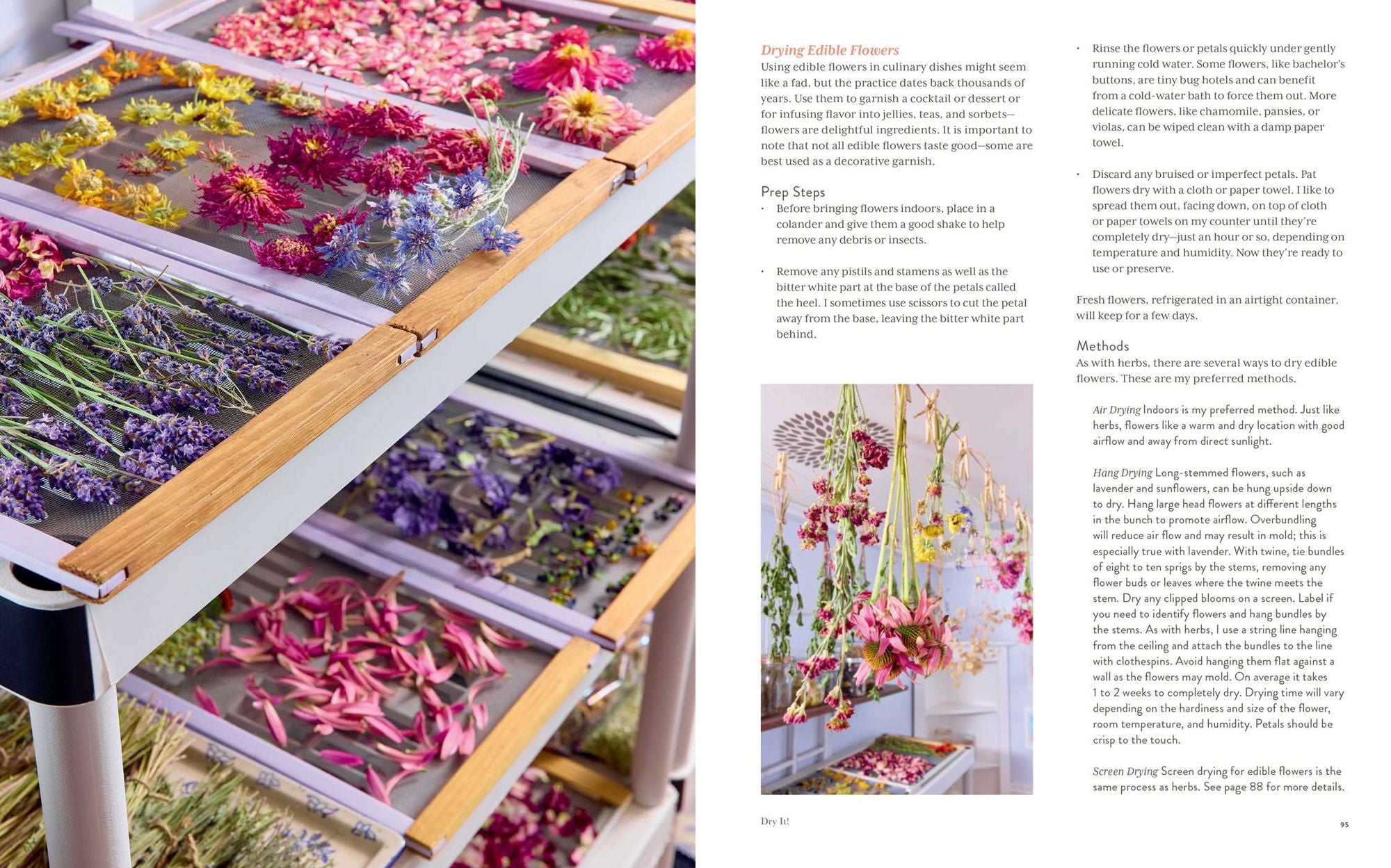 Preserving the Seasons: A Guide to Canned, Jammed, Frozen, Dehydrated, Freeze-Dried, Quick-Pickled, and Infused Produce, Herbs, and Flowers (A Cookbook)