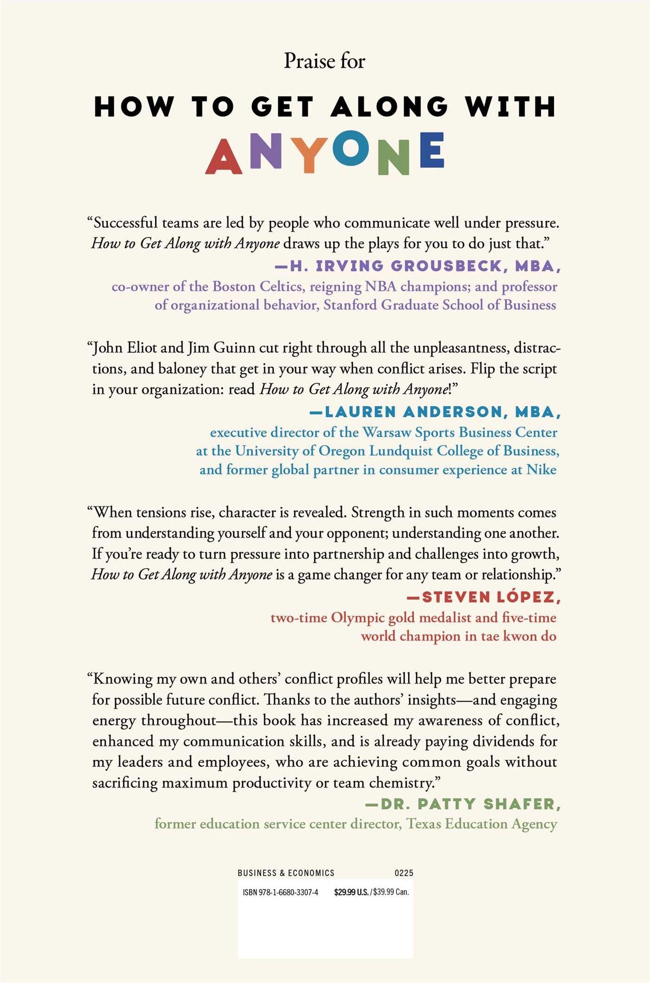 How to Get Along with Anyone: The Playbook for Predicting and Preventing Conflict at Work and at Home