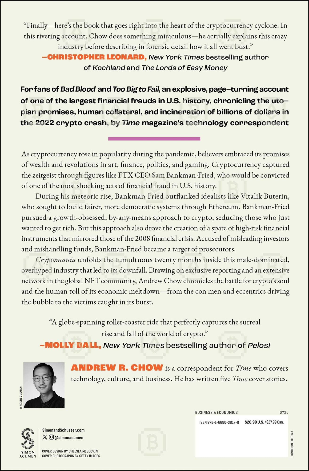 Cryptomania: Hype, Hope, and the Fall of FTX's Billion-Dollar Fintech Empire