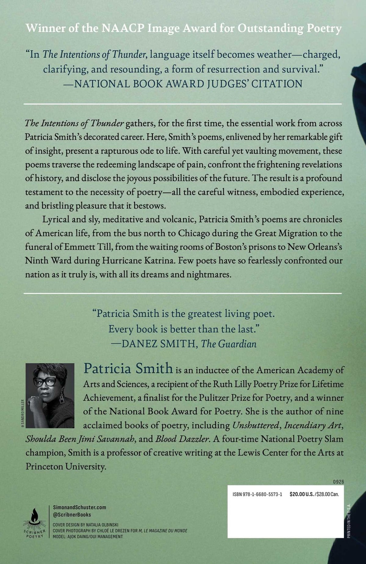 The Intentions of Thunder: New and Selected Poems