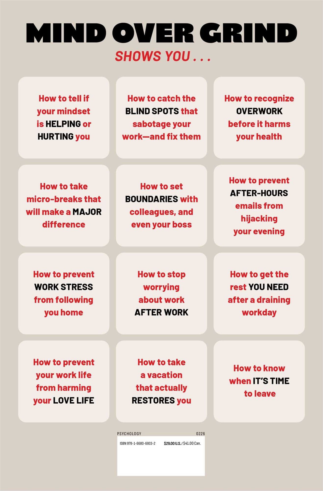 Mind Over Grind: How to Break Free When Work Hijacks Your Life