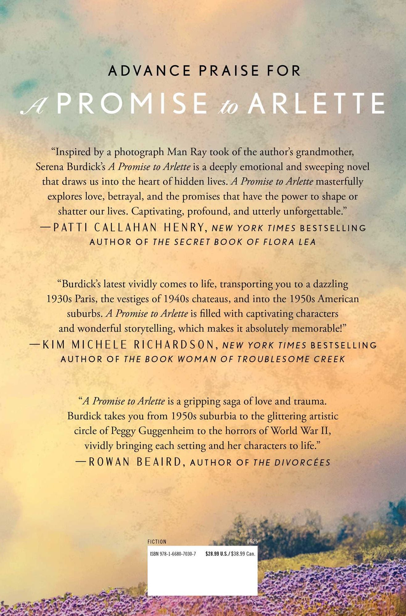 A Promise to Arlette: A Novel
