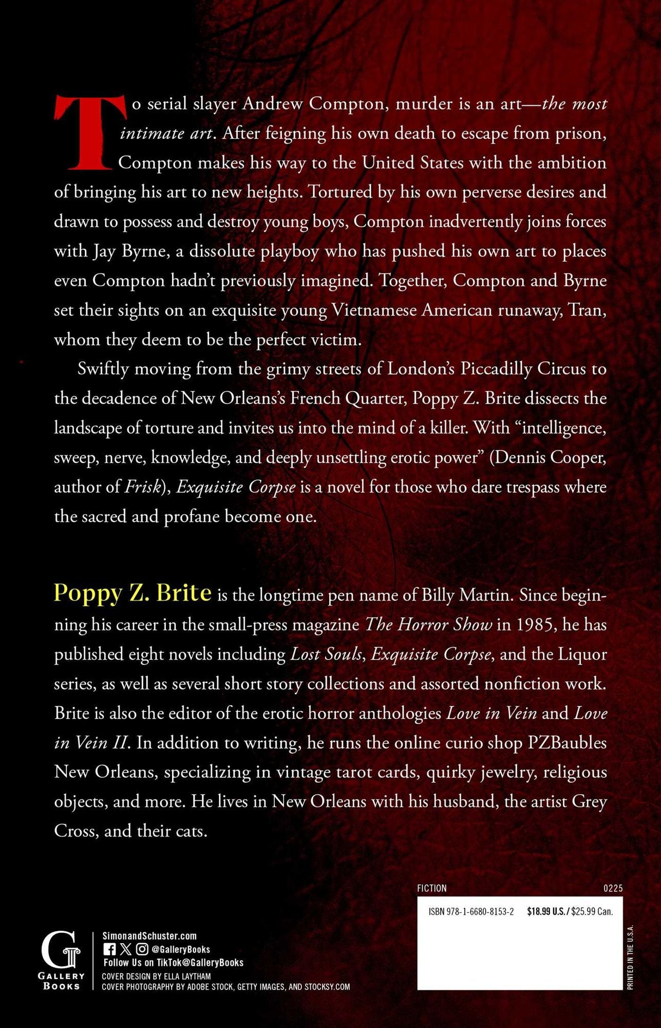 Exquisite Corpse: A Novel