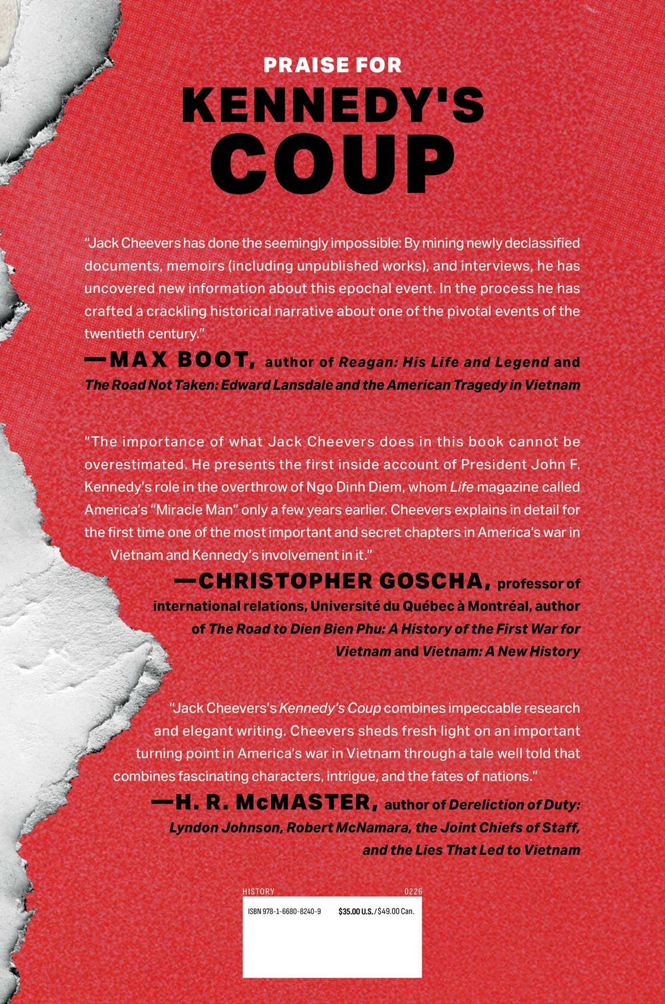 Kennedy's Coup: A White House Plot, a Saigon Murder, and America's Descent into Vietnam