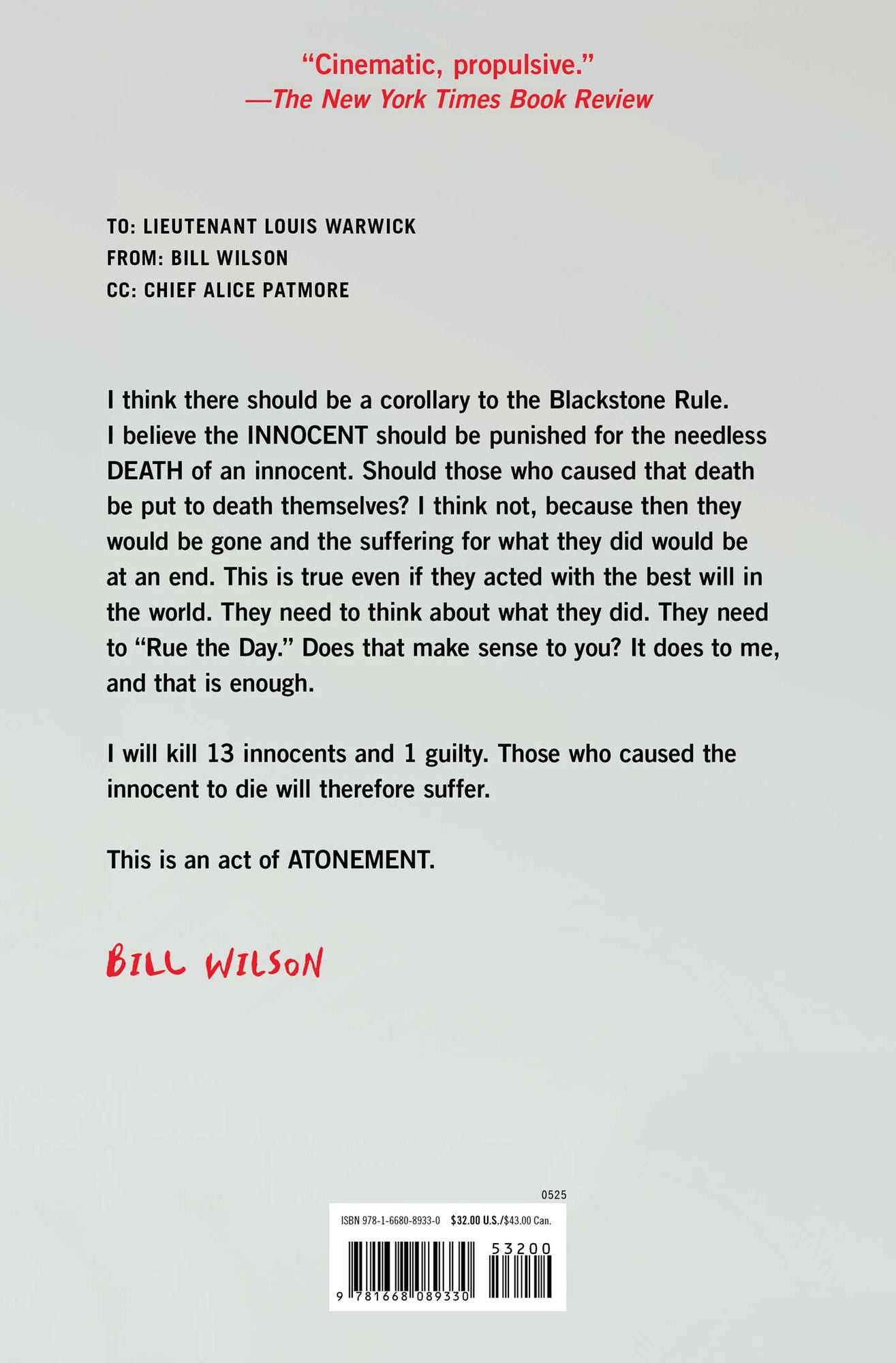 Never Flinch: A Novel