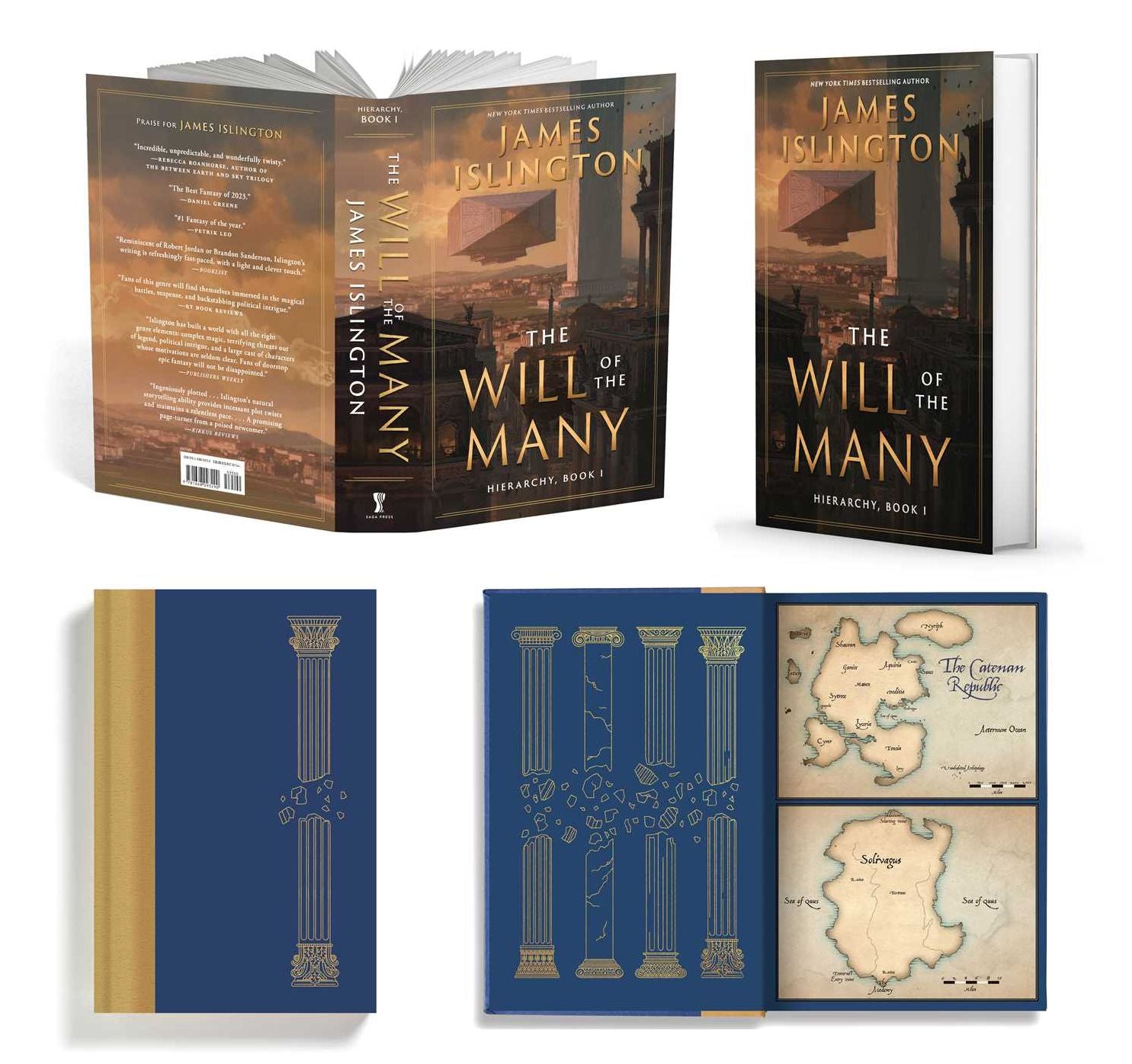 The Will of the Many (Deluxe Edition Hardcover) (Hierarchy Series #1)