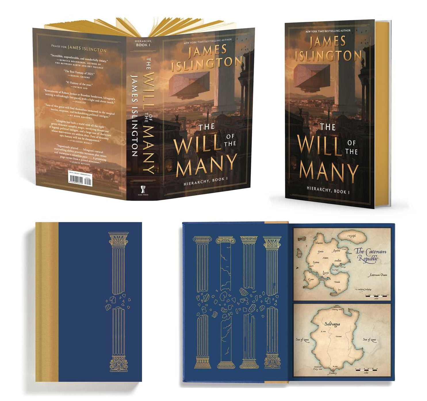 The Will of the Many (Deluxe Edition Hardcover) (Hierarchy Series #1)