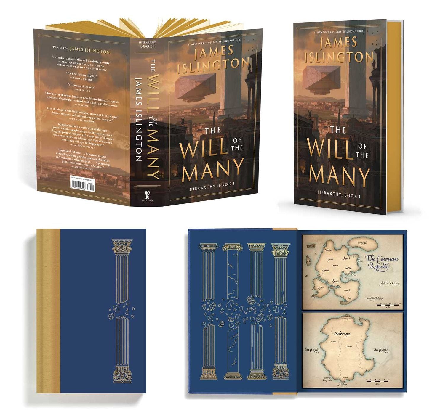 The Will of the Many (Deluxe Edition Hardcover) (Hierarchy Series #1)