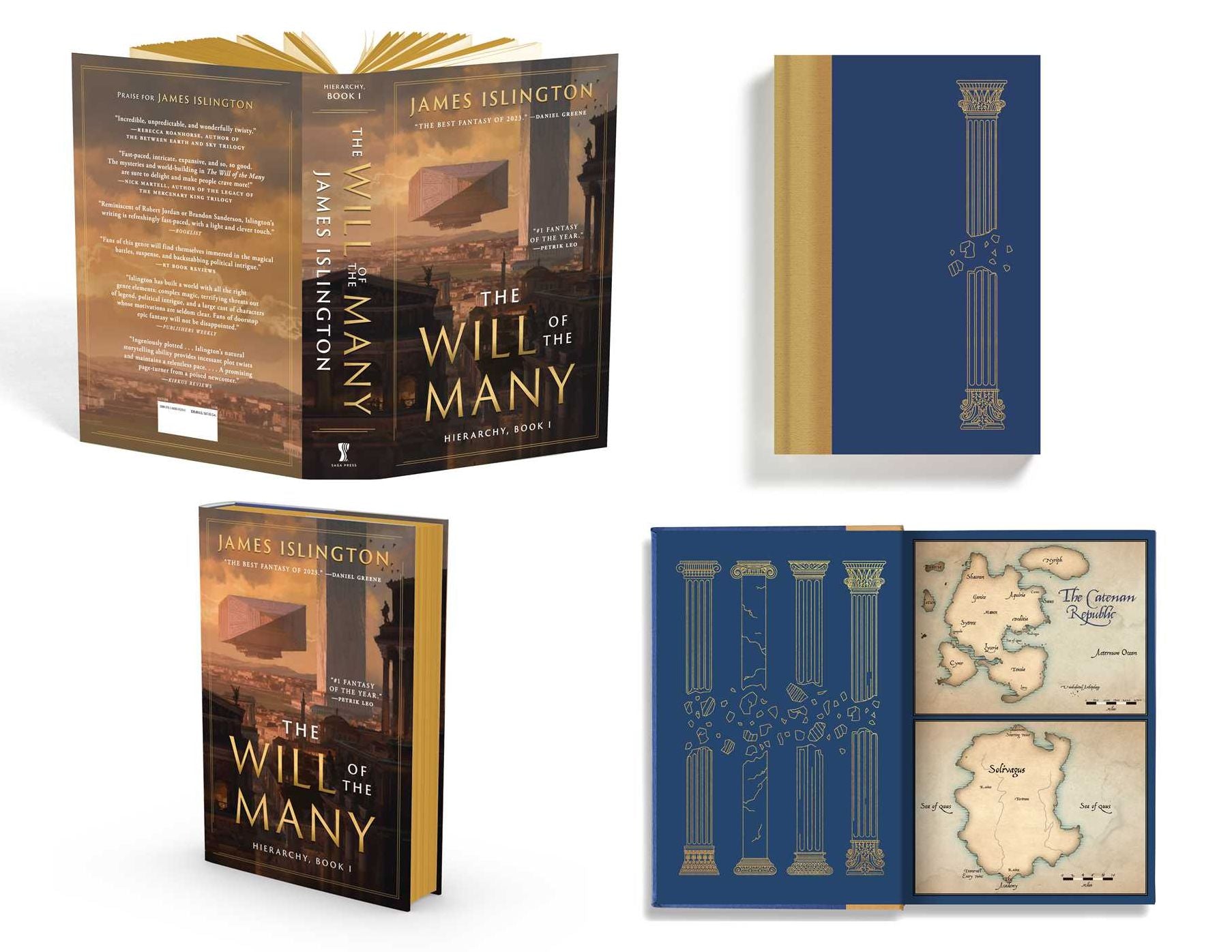 The Will of the Many (Deluxe Edition Hardcover) (Hierarchy Series #1)