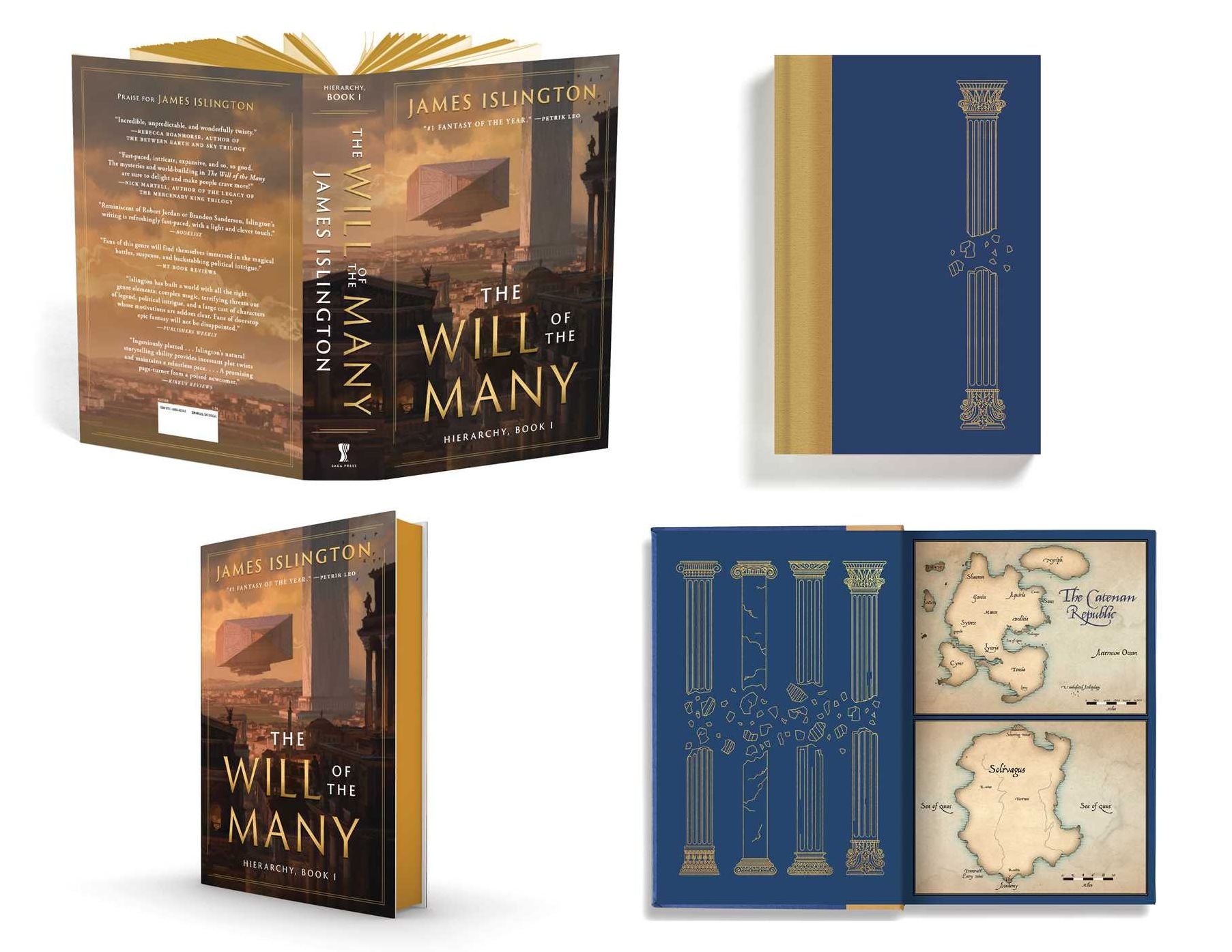The Will of the Many (Deluxe Edition Hardcover) (Hierarchy Series #1)
