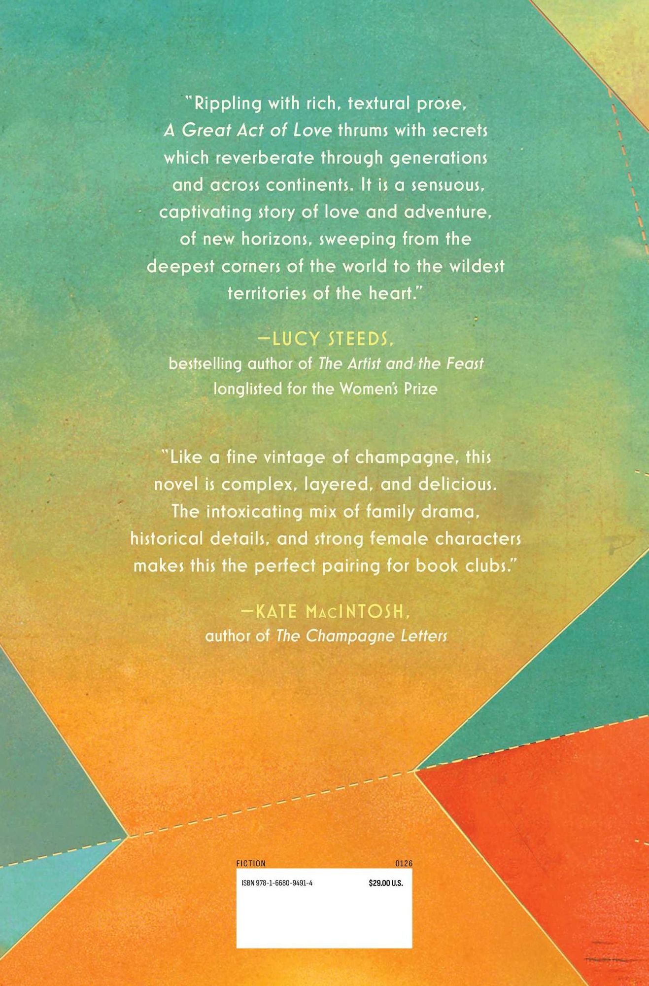 A Great Act of Love: A Novel