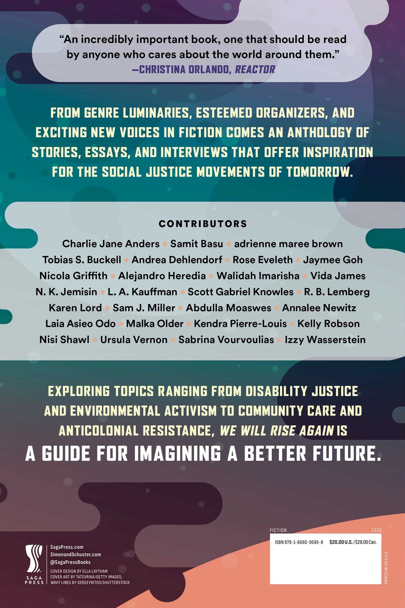 We Will Rise Again: Speculative Stories and Essays on Protest, Resistance, and Hope