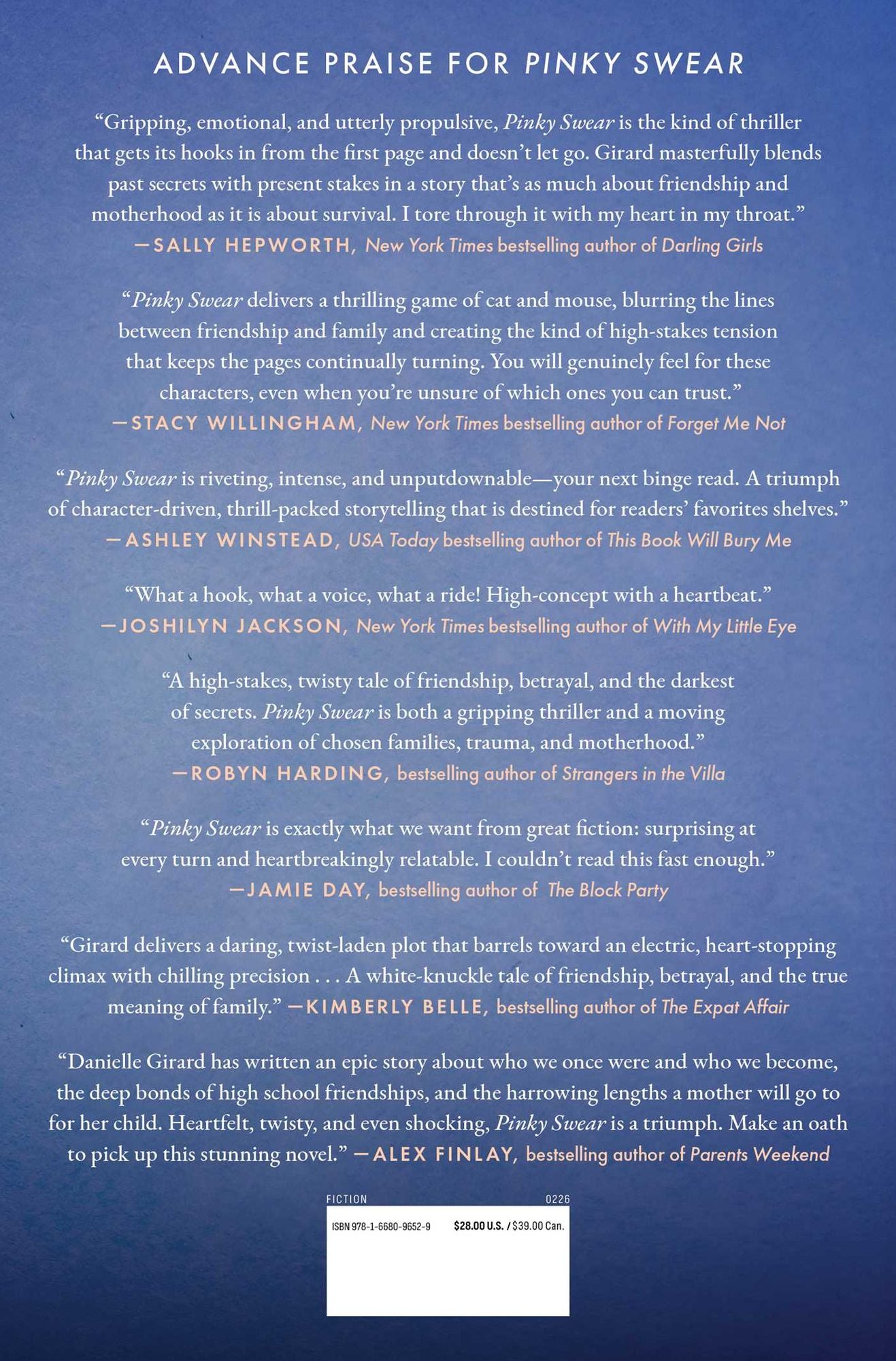 Pinky Swear: A Novel