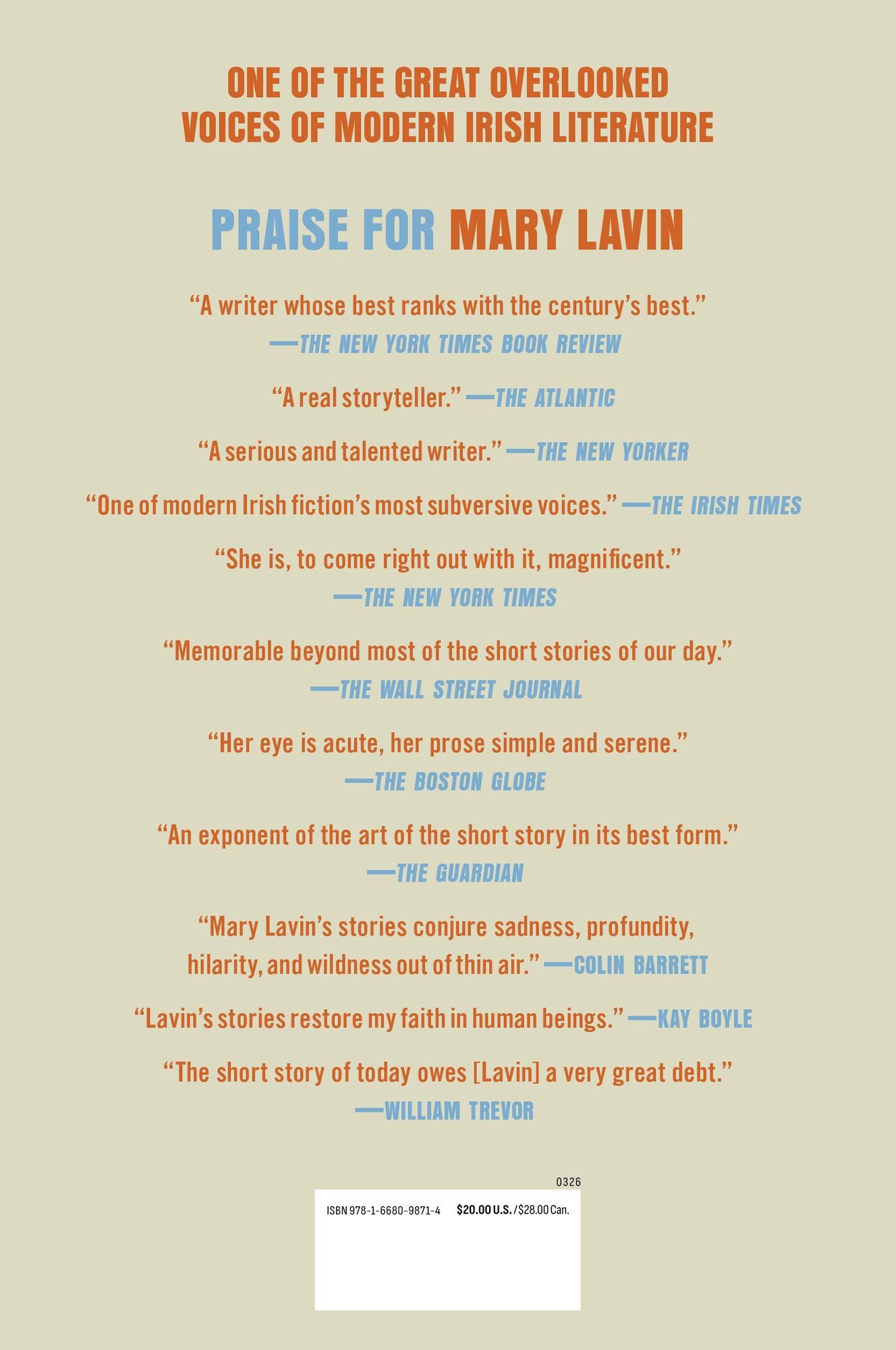 An Arrow in Flight: Selected Stories of Mary Lavin