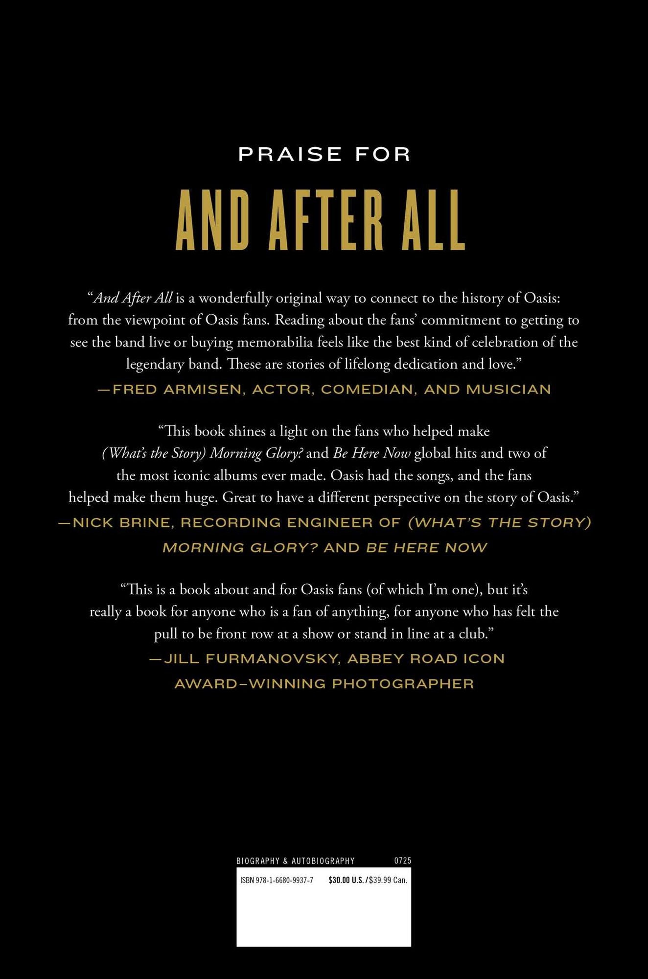 And After All: A Fan History of Oasis