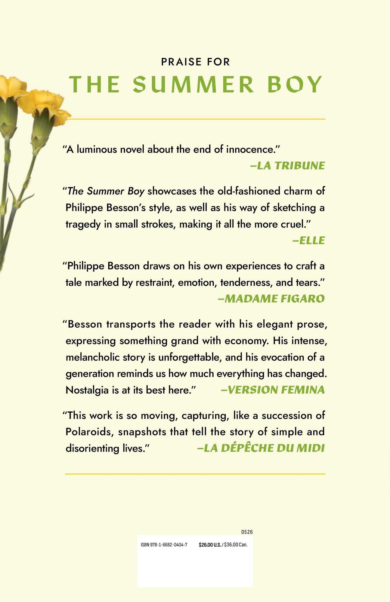 The Summer Boy: A Novel