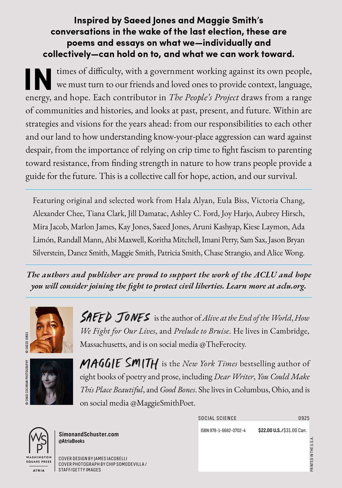 The People's Project: Poems, Essays, and Art for Looking Forward