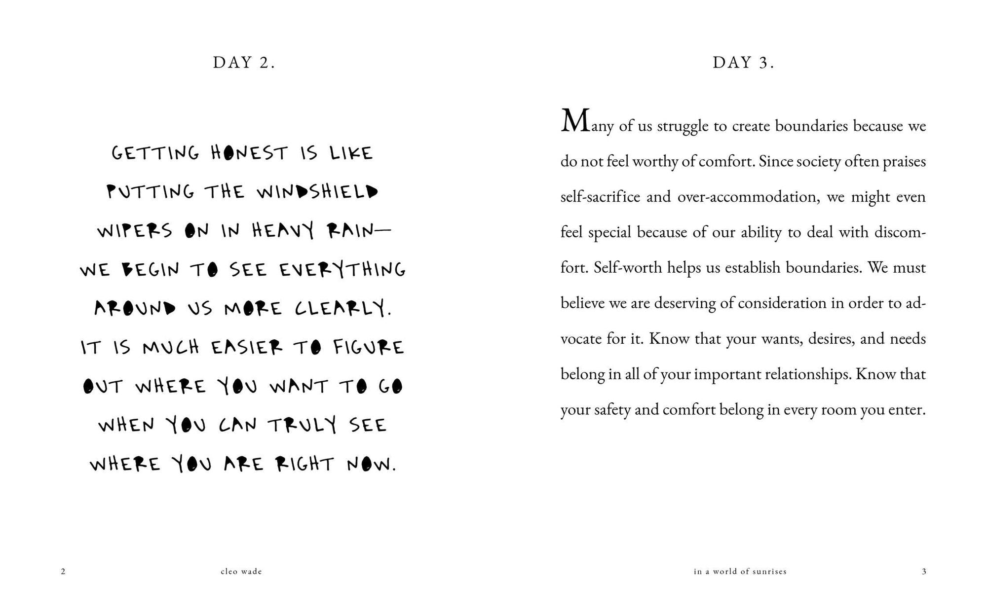 In a World of Sunrises: 365 Days of Heart, Soul, and Hope
