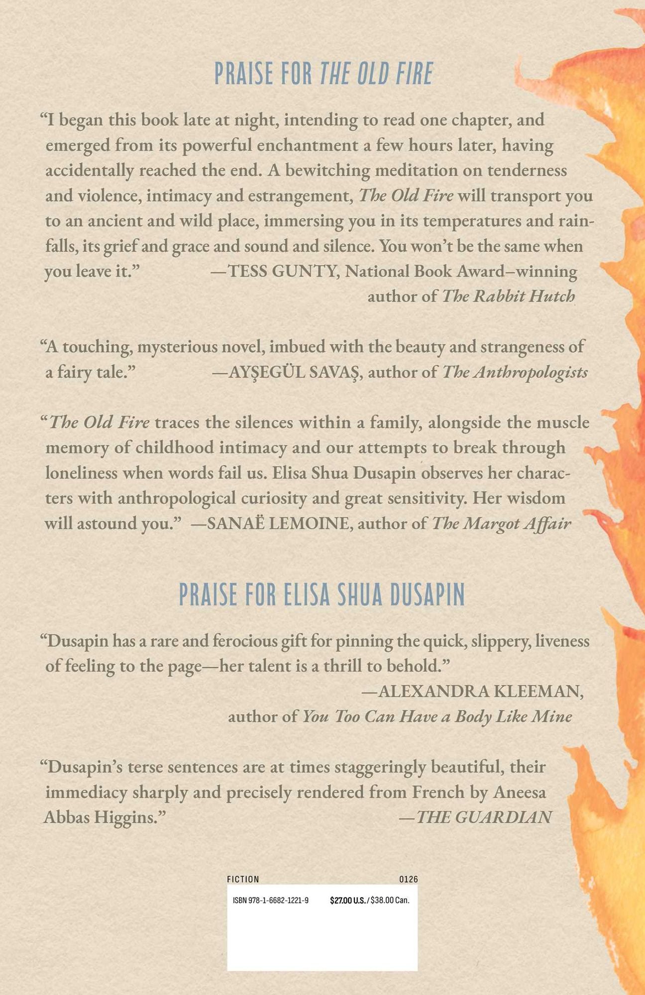 The Old Fire: A Novel