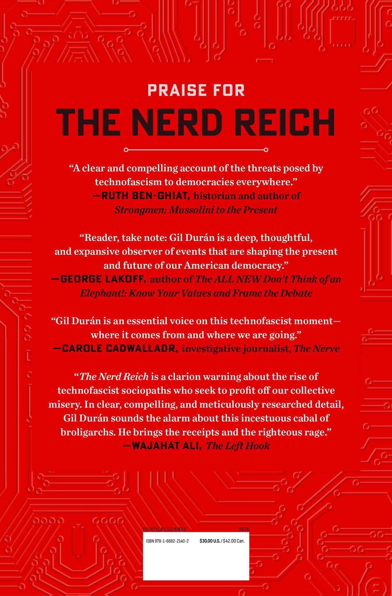 The Nerd Reich: Silicon Valley Fascism and the War on Democracy