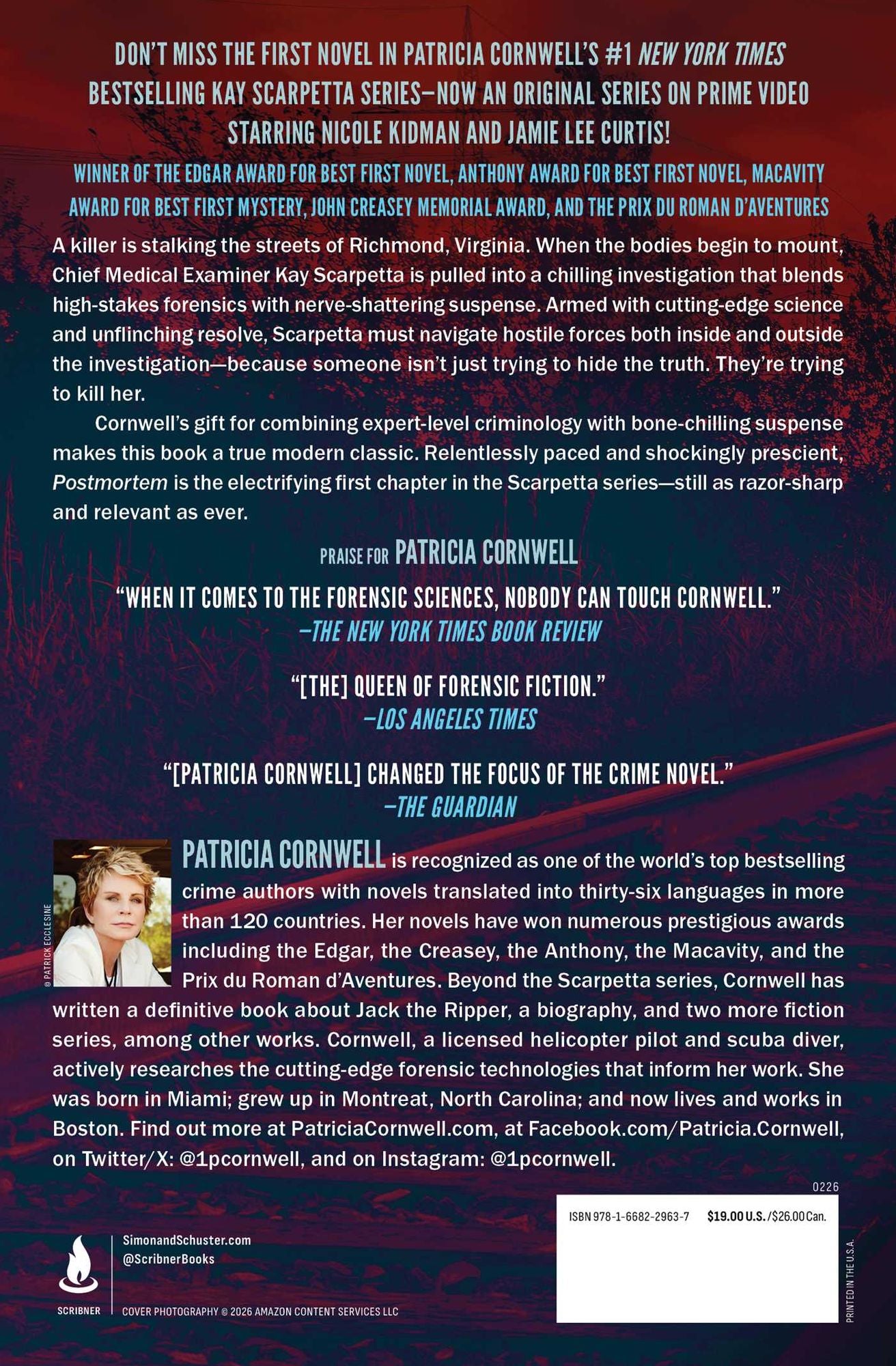 Postmortem (Kay Scarpetta Series #1) (Media Tie-In)