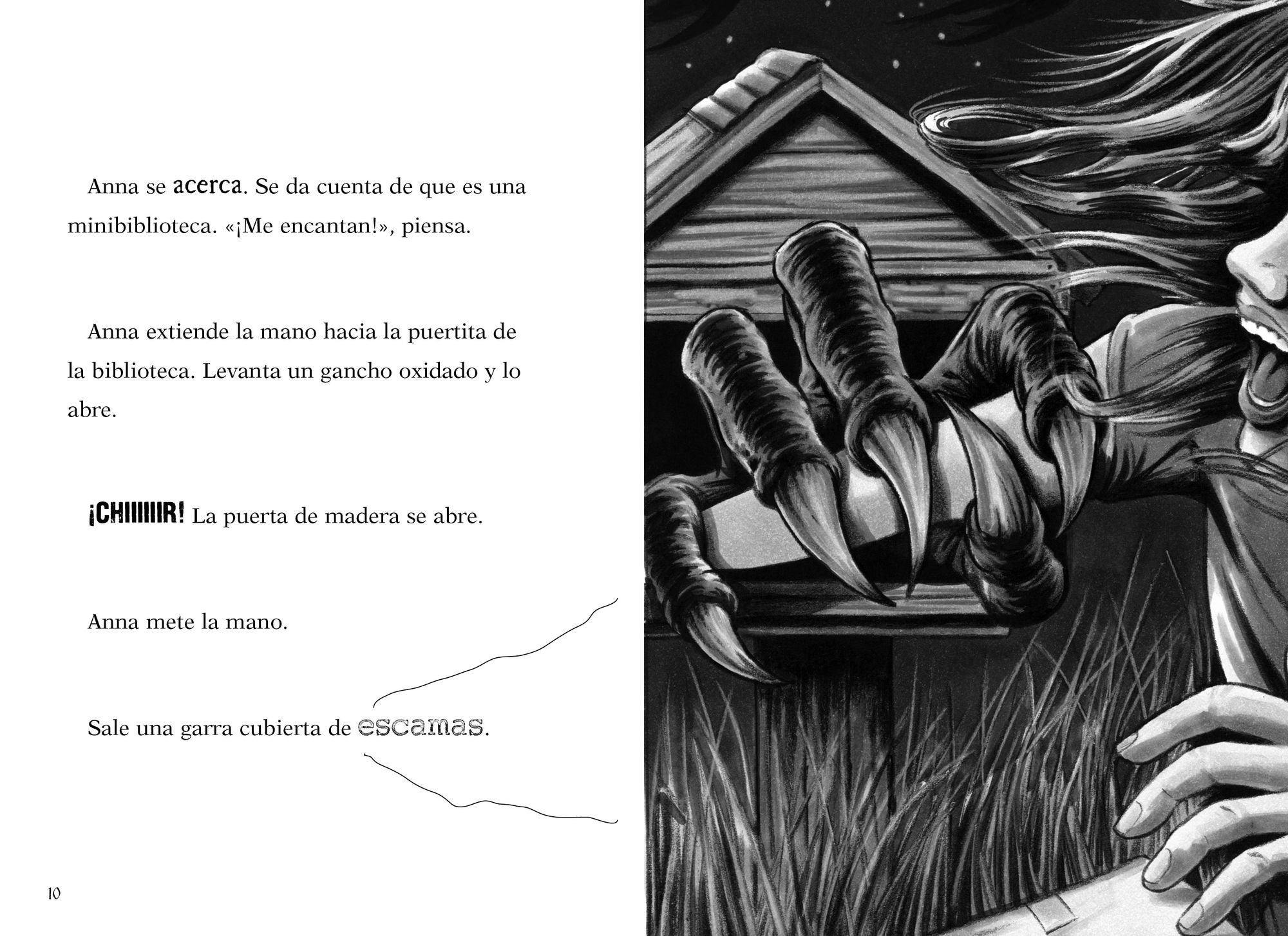 ¡No abras la puerta!