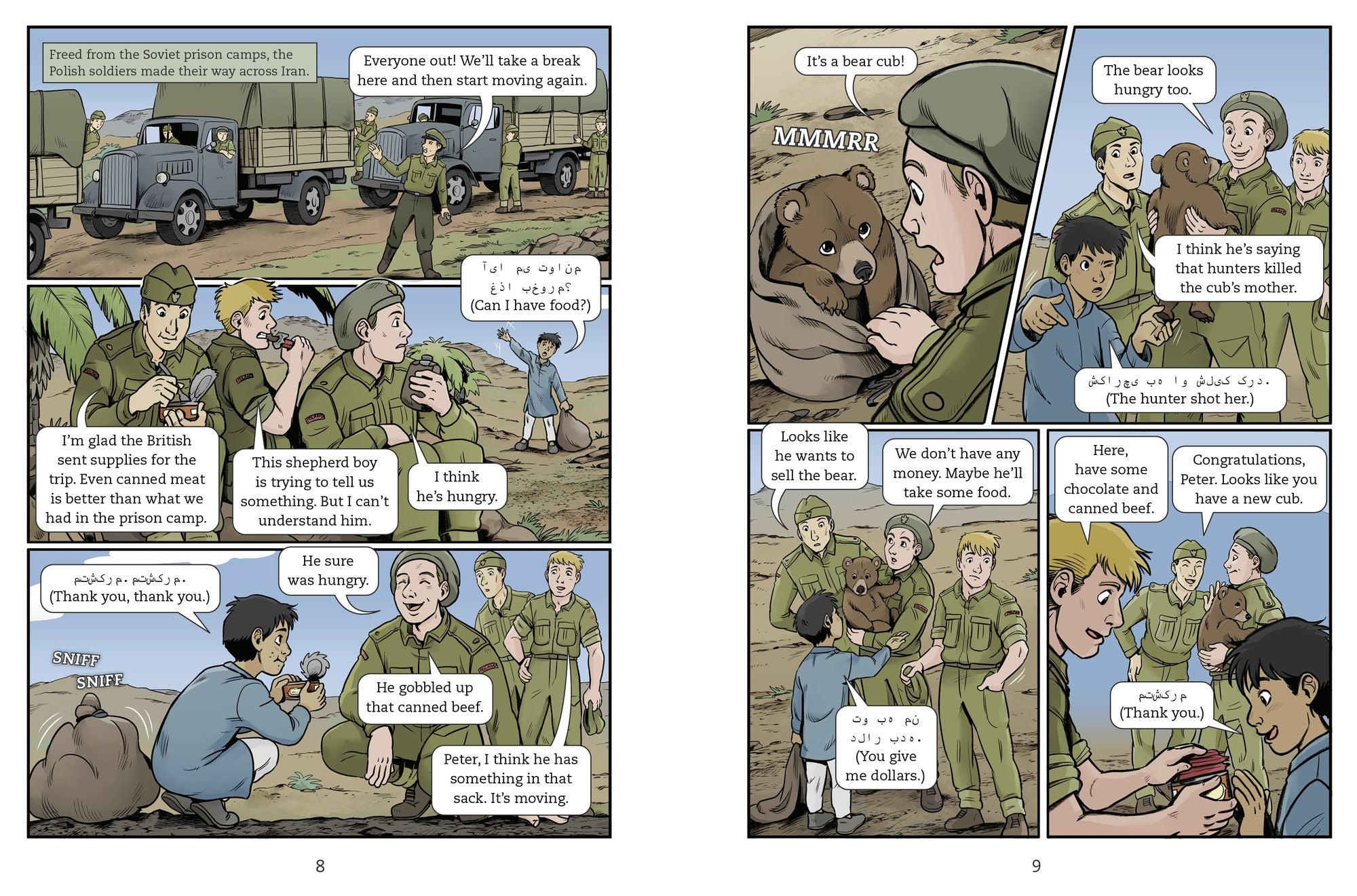 Corporal Wojtek Supplies the Troops: Heroic Bear of World War II