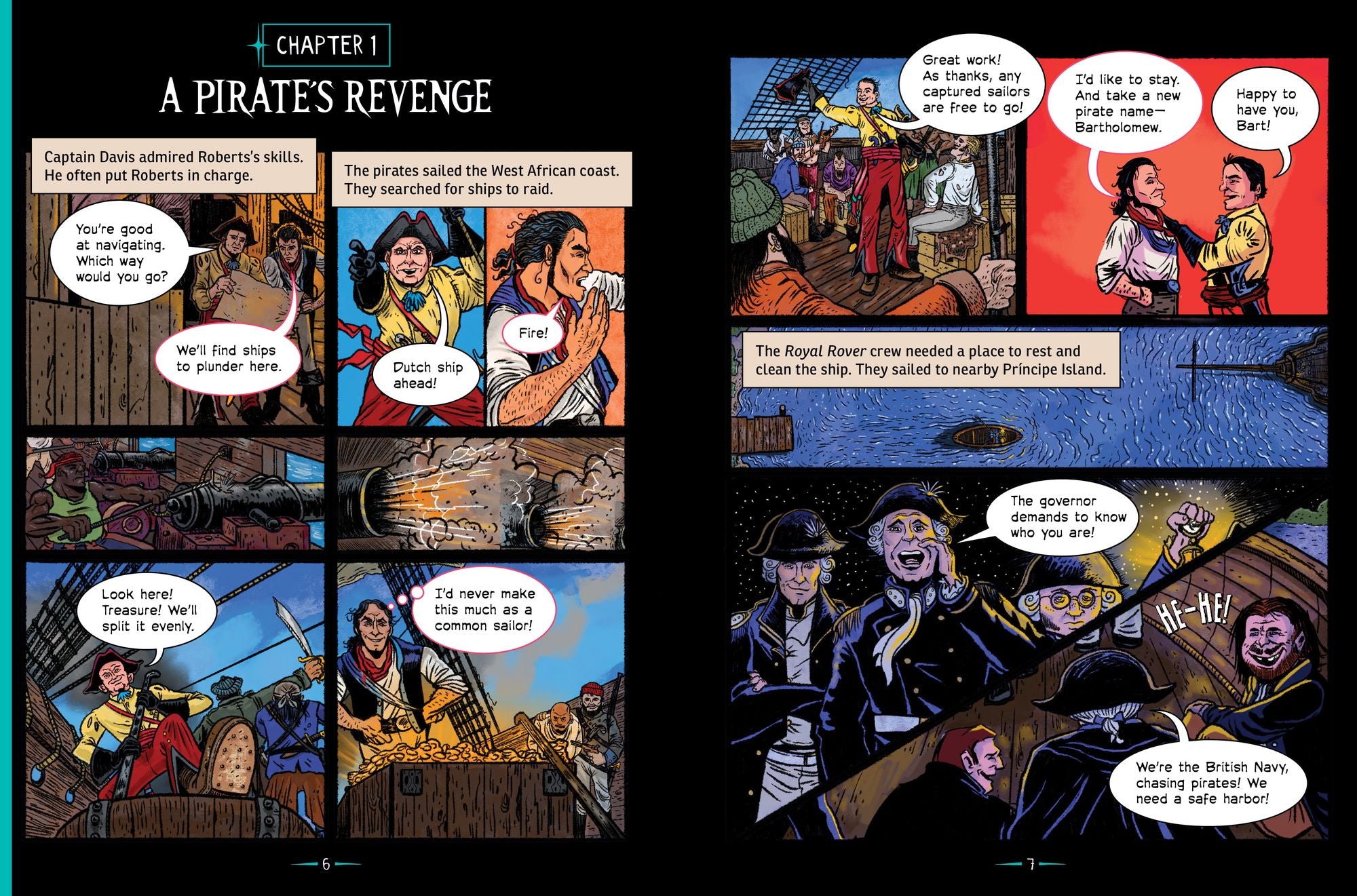 Black Bart, Daring Pirate of the Atlantic