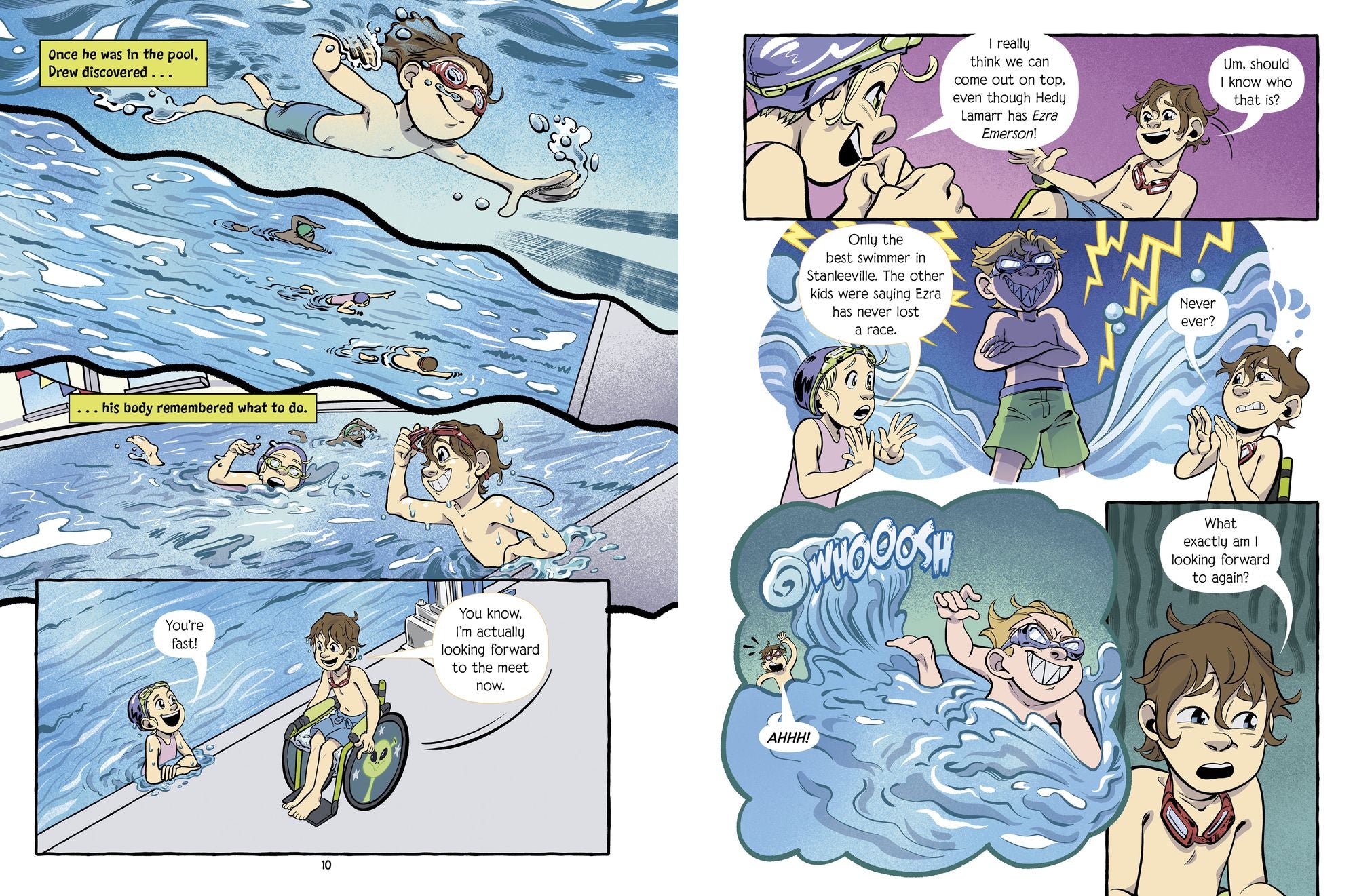 The Fantastic Freewheeler in the Deep End: A Graphic Novel
