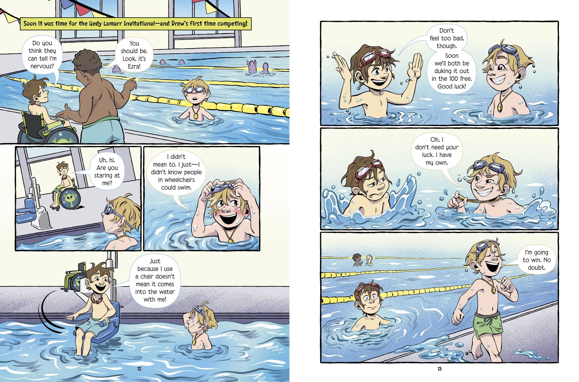 The Fantastic Freewheeler in the Deep End: A Graphic Novel