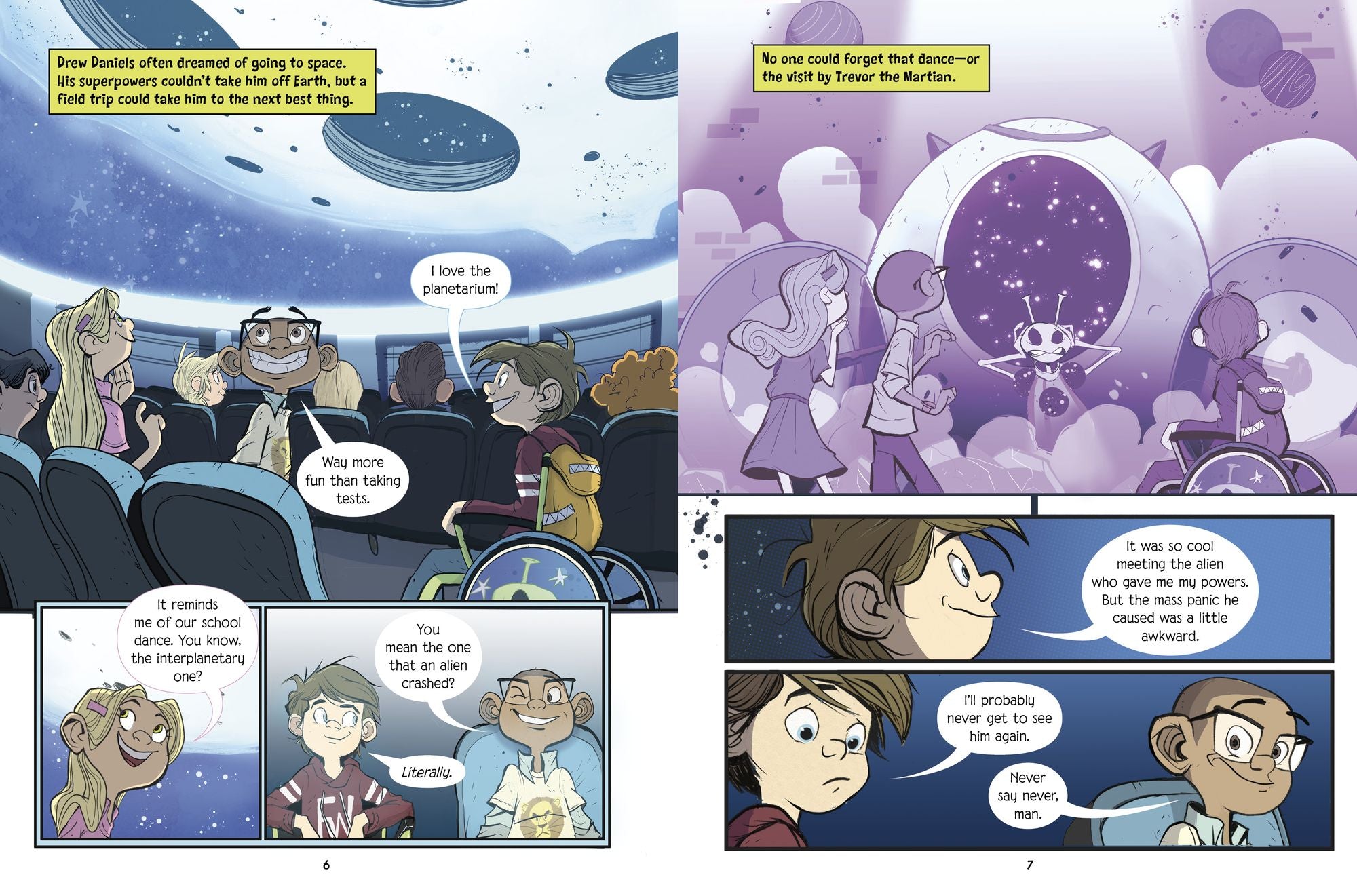 The Fantastic Freewheeler and the Mission from Mars: A Graphic Novel