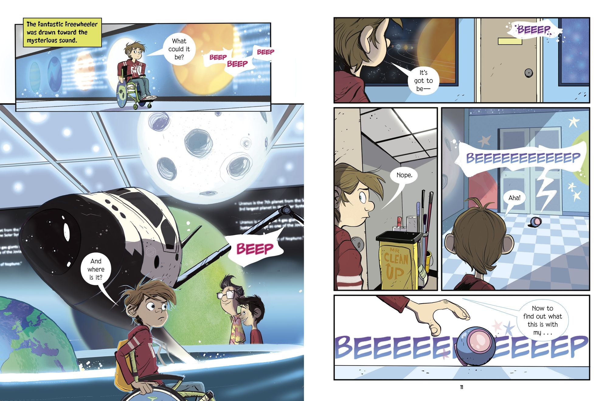 The Fantastic Freewheeler and the Mission from Mars: A Graphic Novel