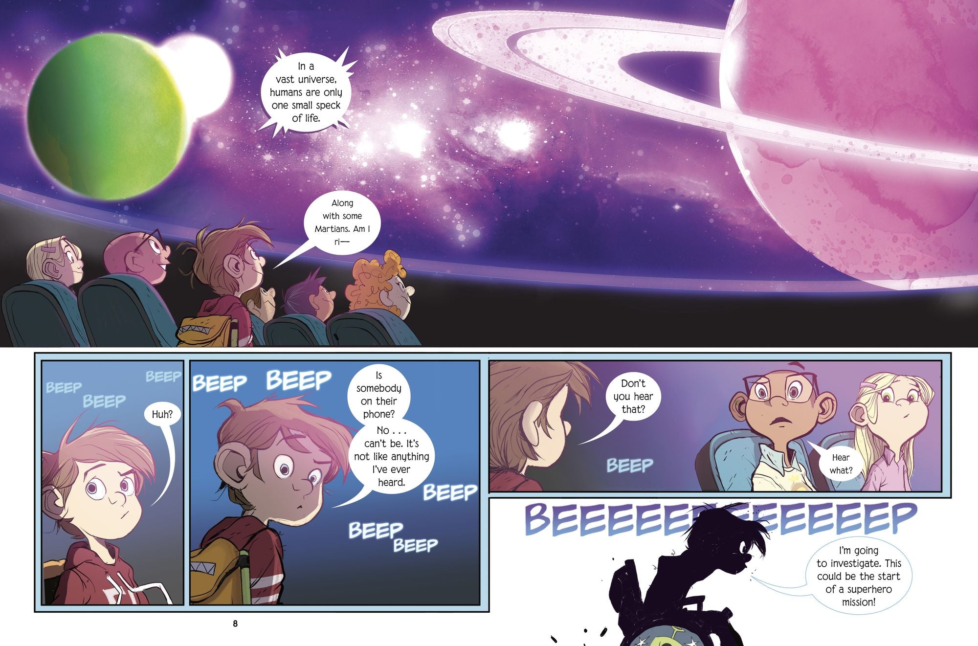 The Fantastic Freewheeler and the Mission from Mars: A Graphic Novel