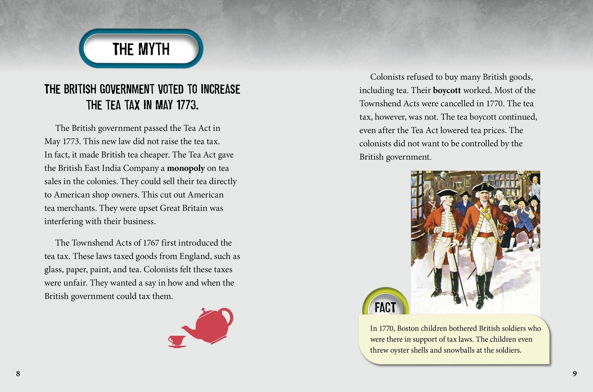 The Boston Tea Party: Spot the Myths