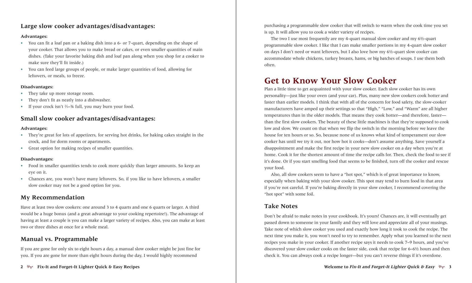 Fix-It and Forget-It Lighter Quick & Easy Recipes: Healthy Instant Pot & Slow Cooker Meals