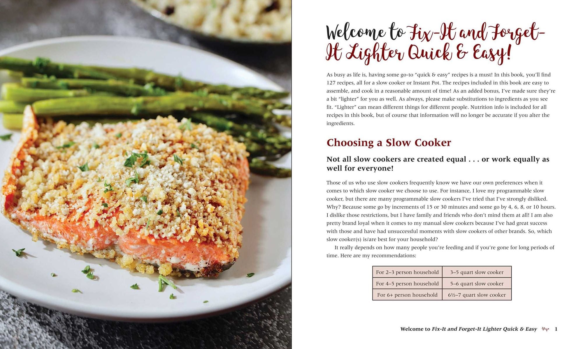 Fix-It and Forget-It Lighter Quick & Easy Recipes: Healthy Instant Pot & Slow Cooker Meals