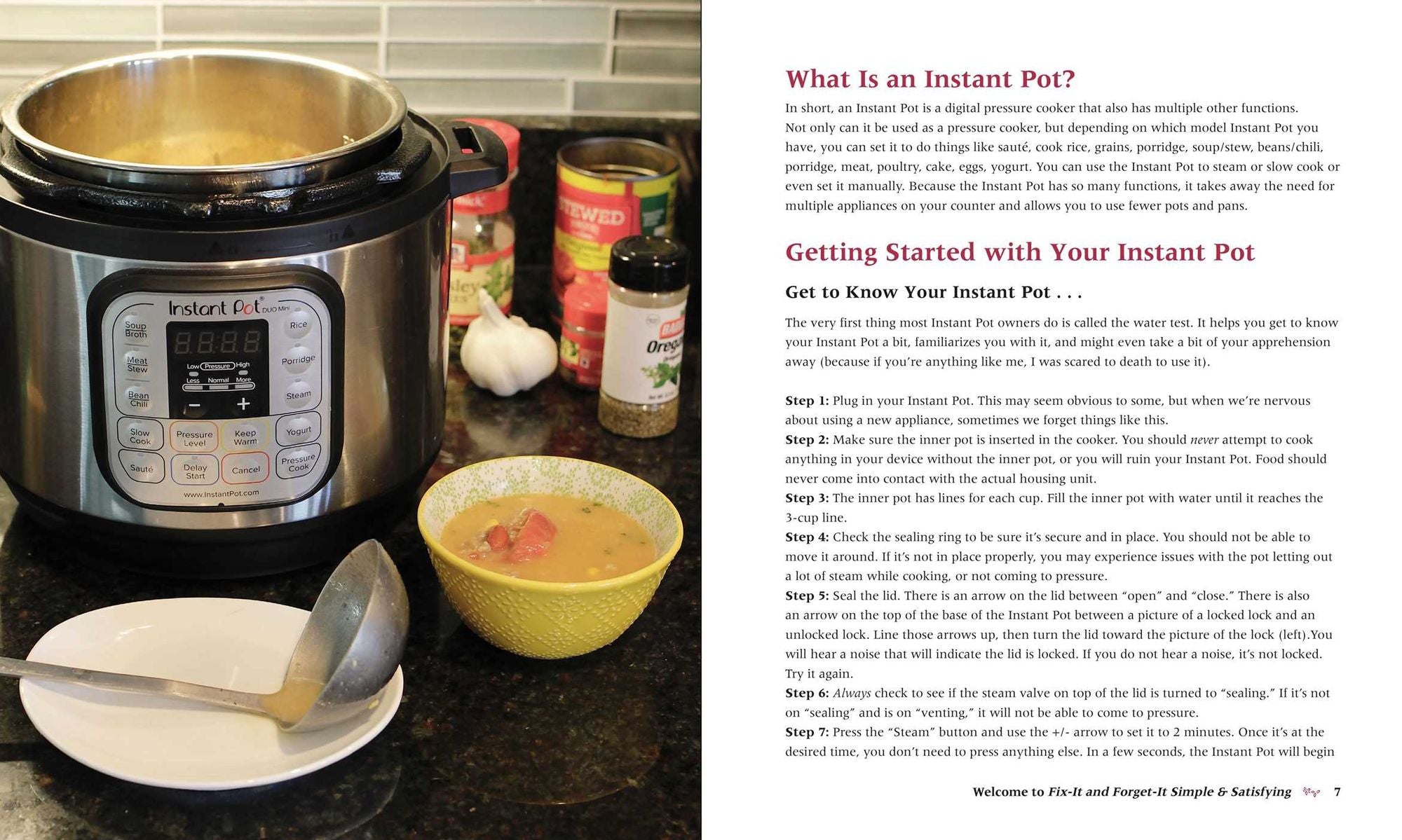 Fix-It and Forget-It Simple & Satisfying: Weeknight Dinners for Your Slow Cooker or Instant Pot