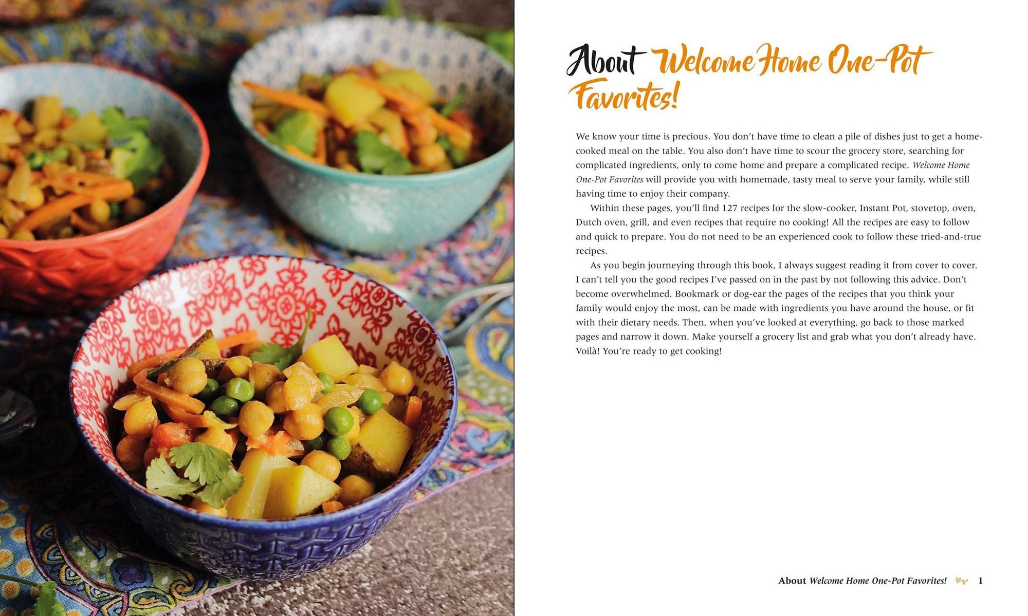Welcome Home One-Pot Favorites: Sheet Pan, Skillet, Instant Pot & Dutch Oven Meals